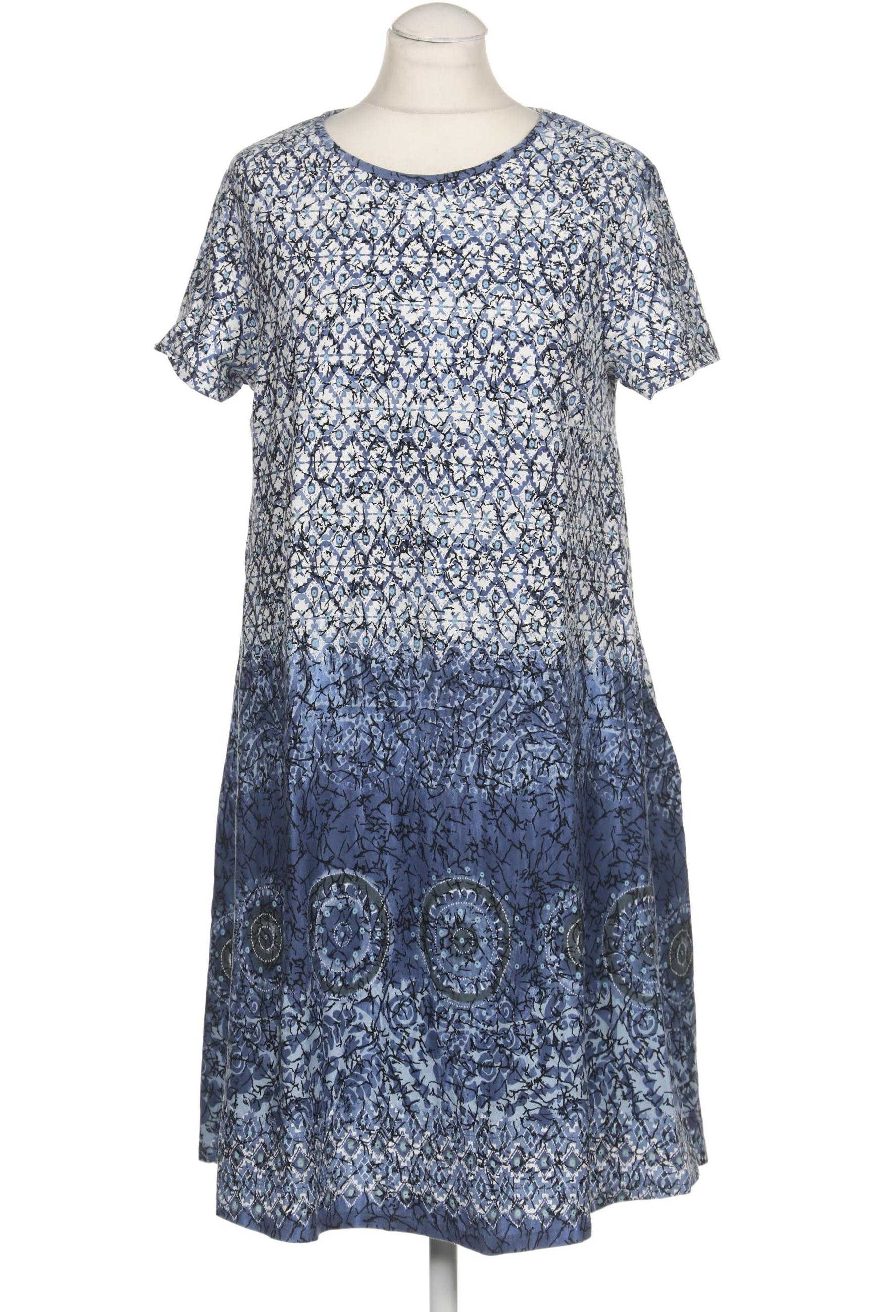 

Green Cotton by Peter Hahn Damen Kleid, blau, Gr. 38