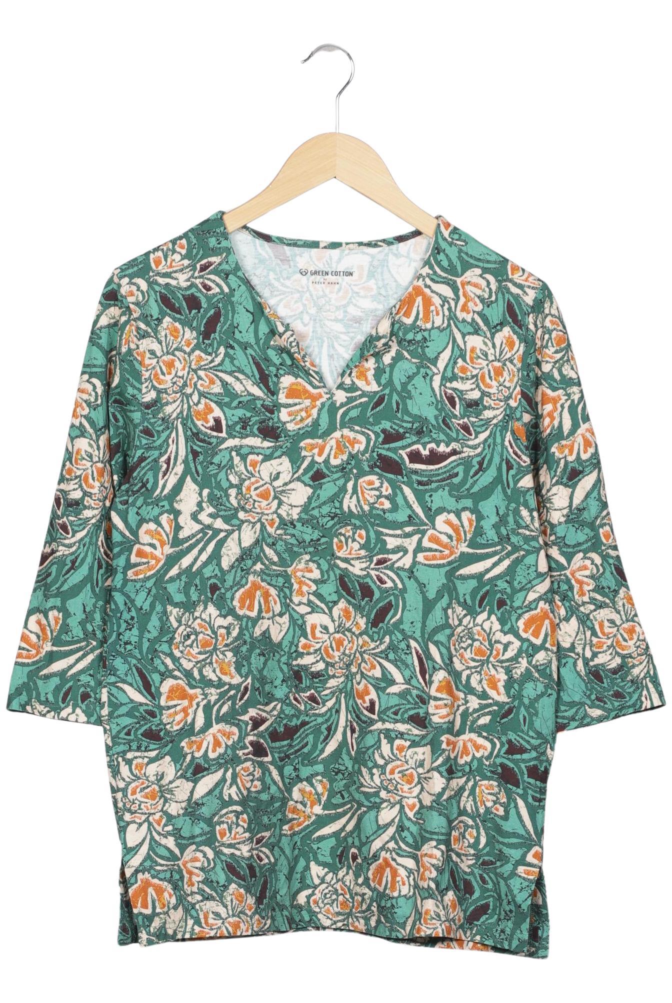 

Green Cotton by Peter Hahn Damen Langarmshirt, mehrfarbig, Gr. 38