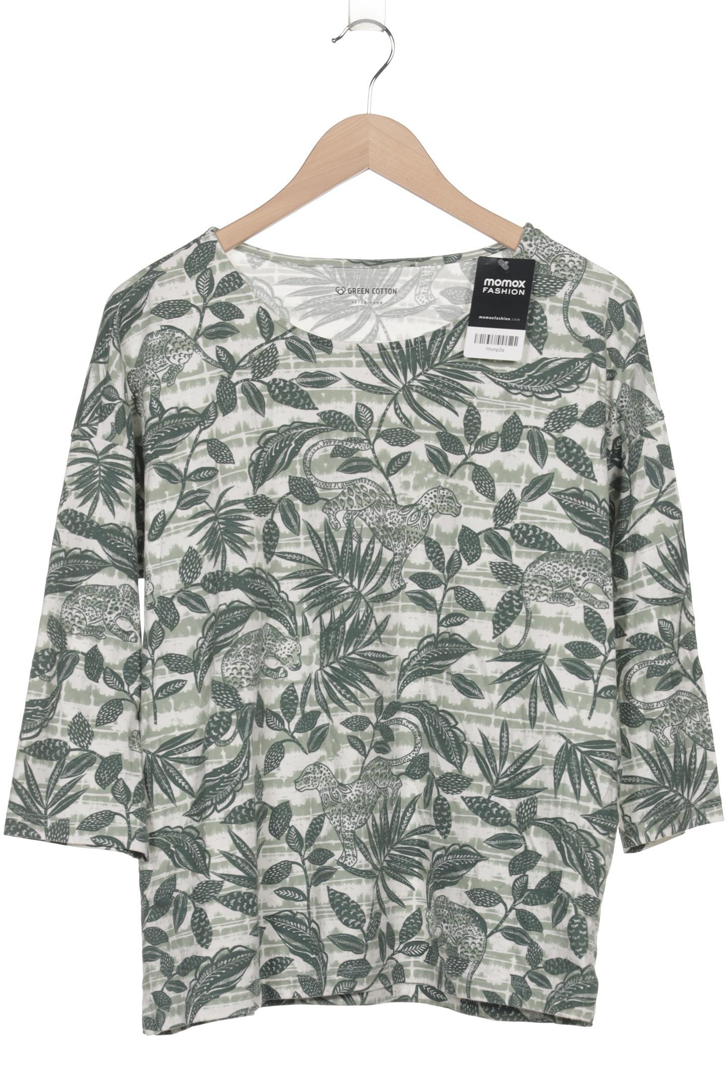 Thumbnail - Green Cotton Damen Langarmshirt, grün, Gr. 42
