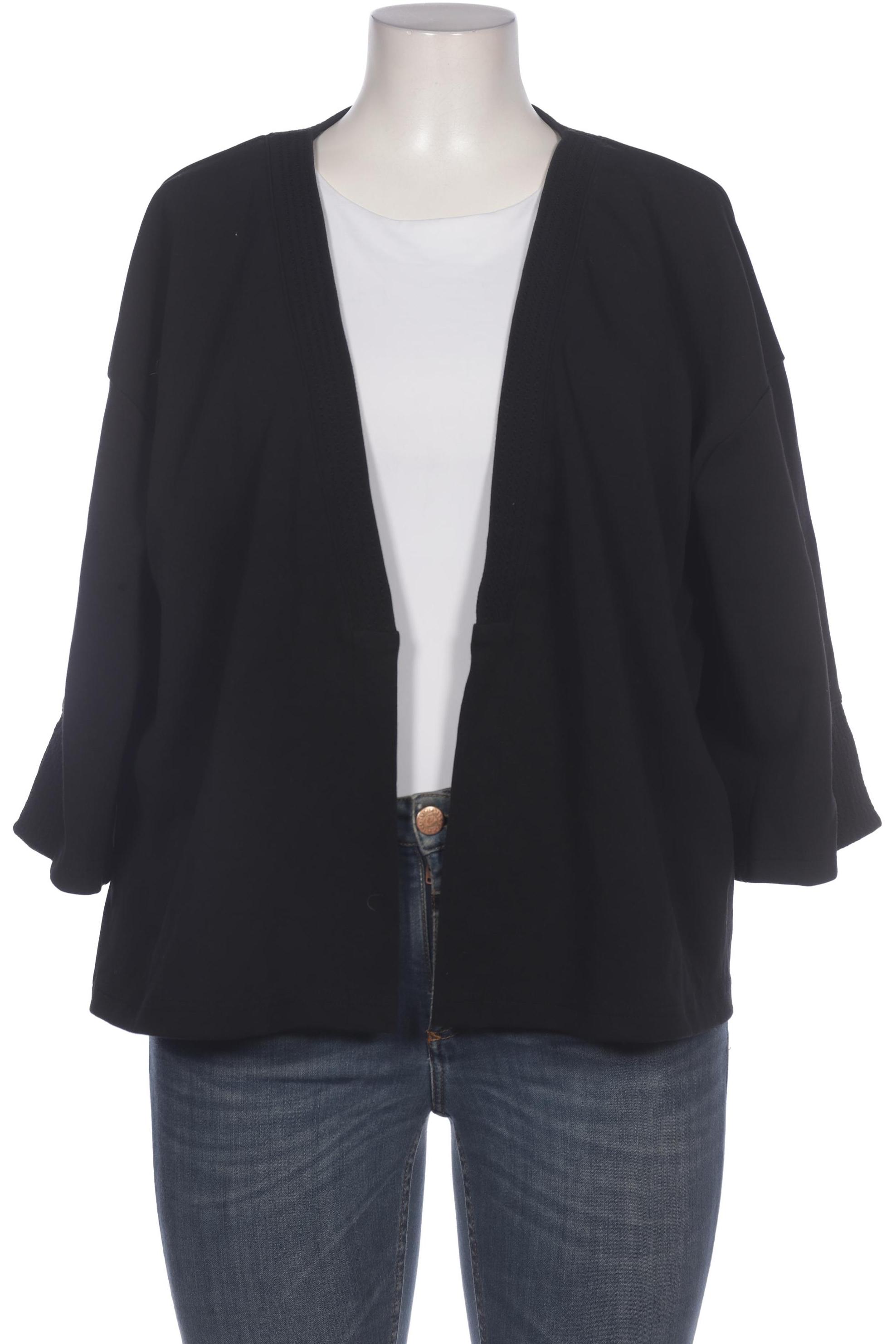 

Green Cotton Damen Strickjacke, schwarz, Gr. 48