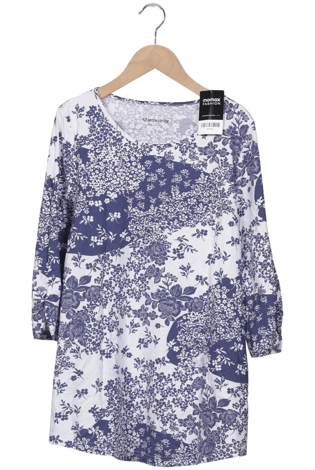 

Green Cotton Damen T-Shirt, weiß, Gr. 38