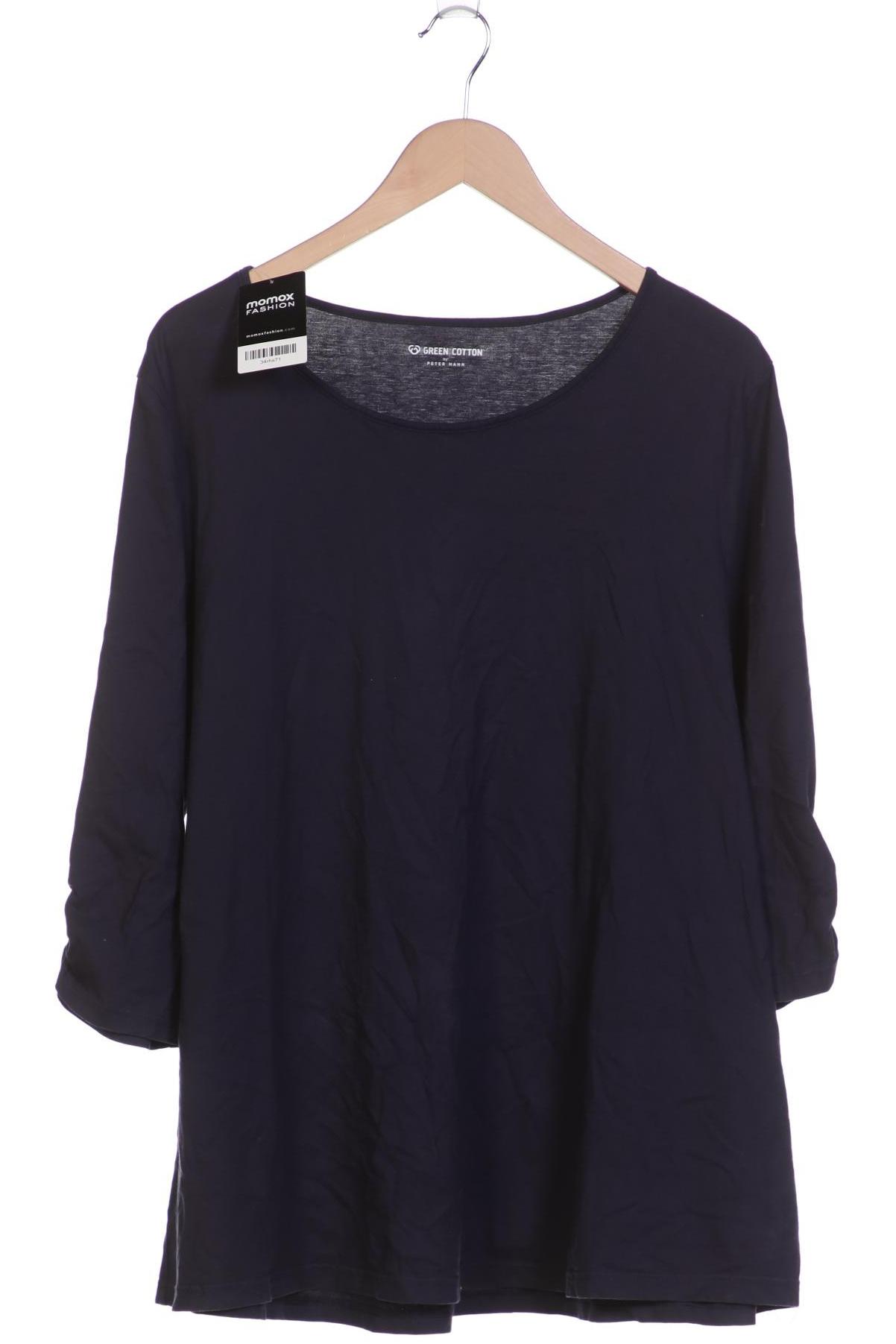 

GREEN COTTON Damen Langarmshirt, marineblau