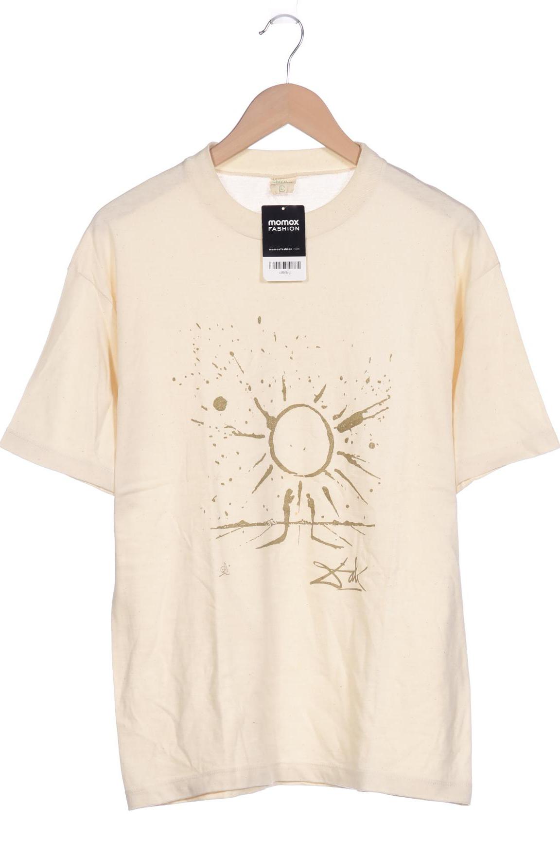 

Green Cotton Damen T-Shirt, cremeweiß, Gr. 42