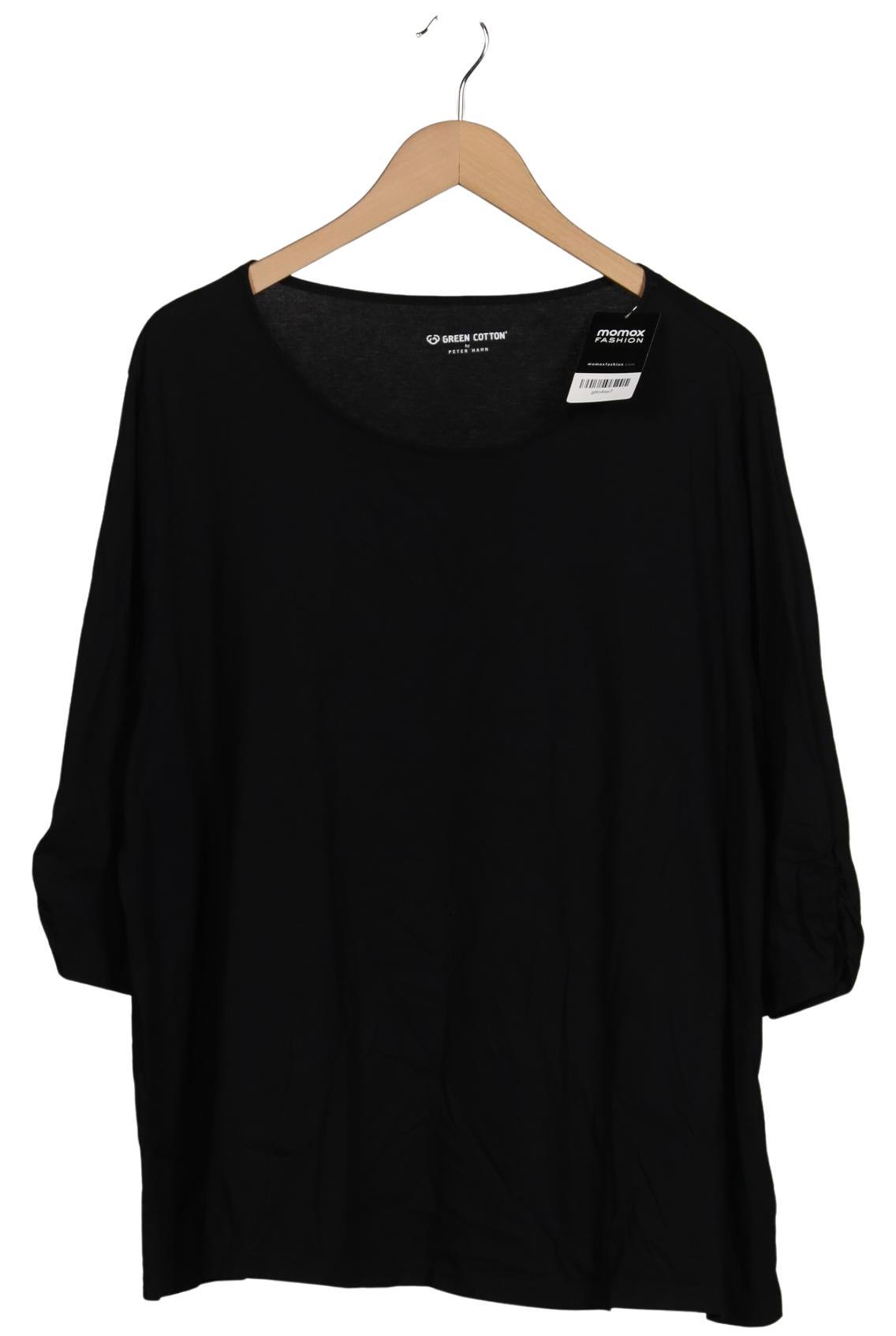 

Green Cotton Damen T-Shirt, schwarz, Gr. 52