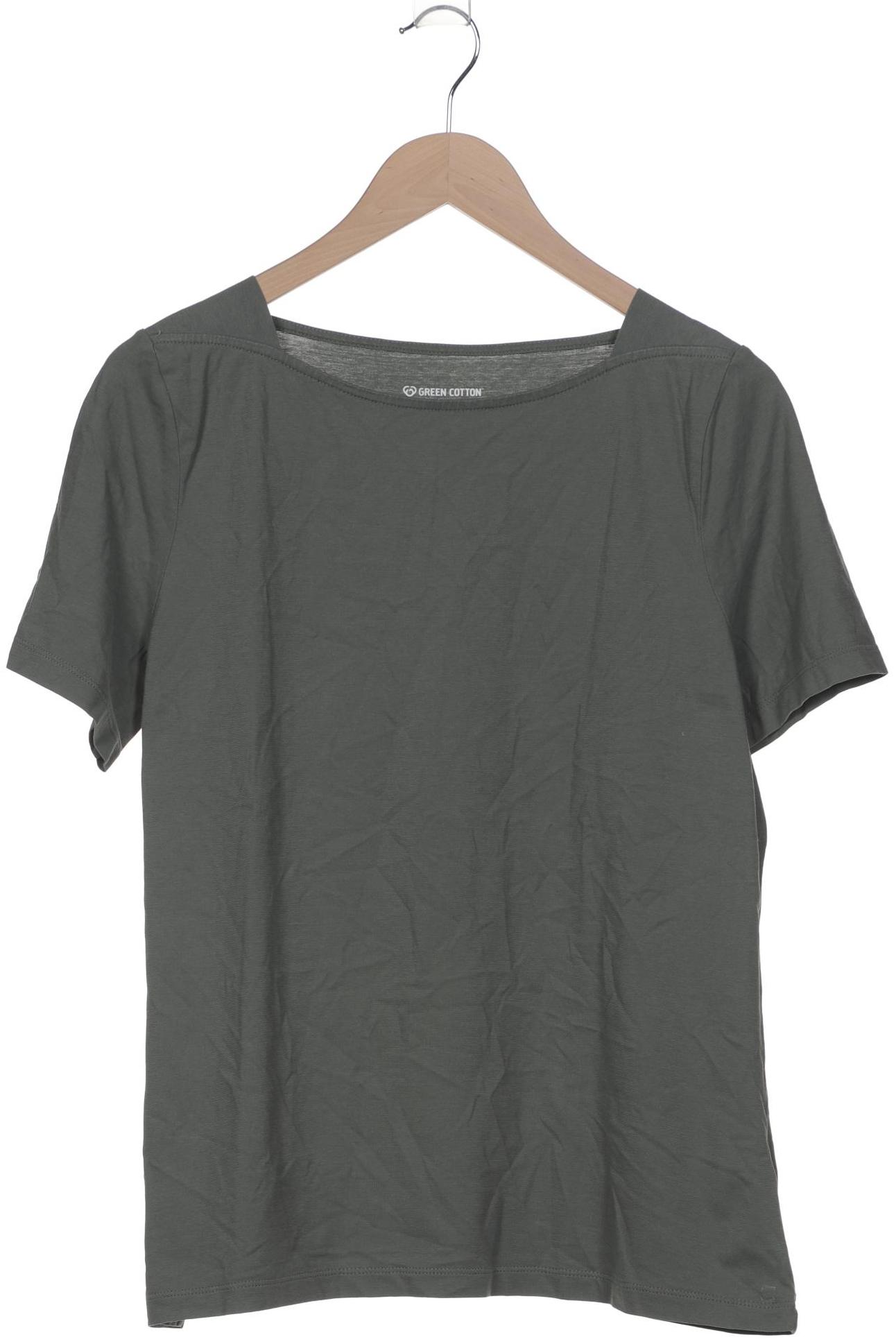 

Green Cotton Damen T-Shirt, türkis, Gr. 44