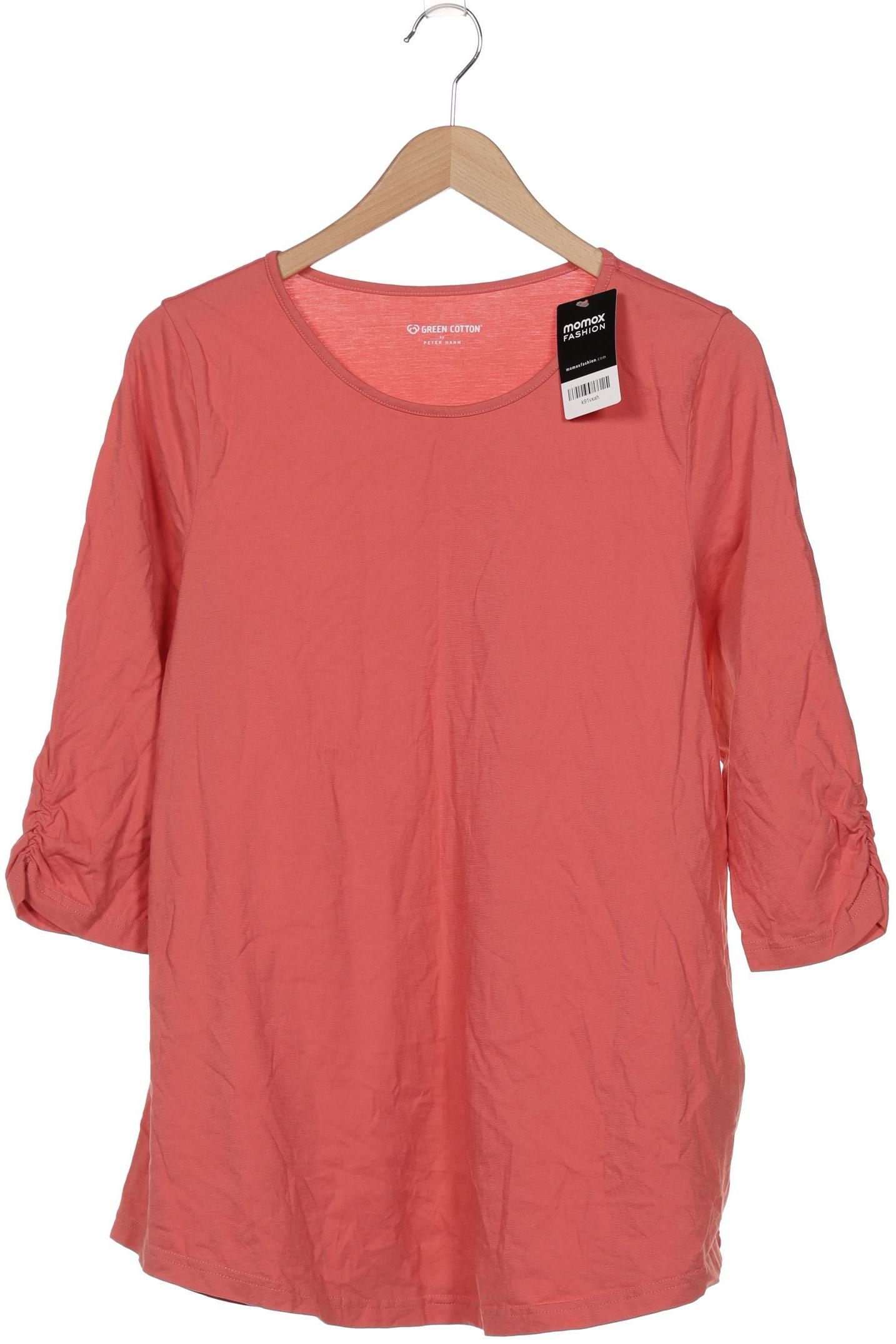 

GREEN COTTON Damen Langarmshirt, orange