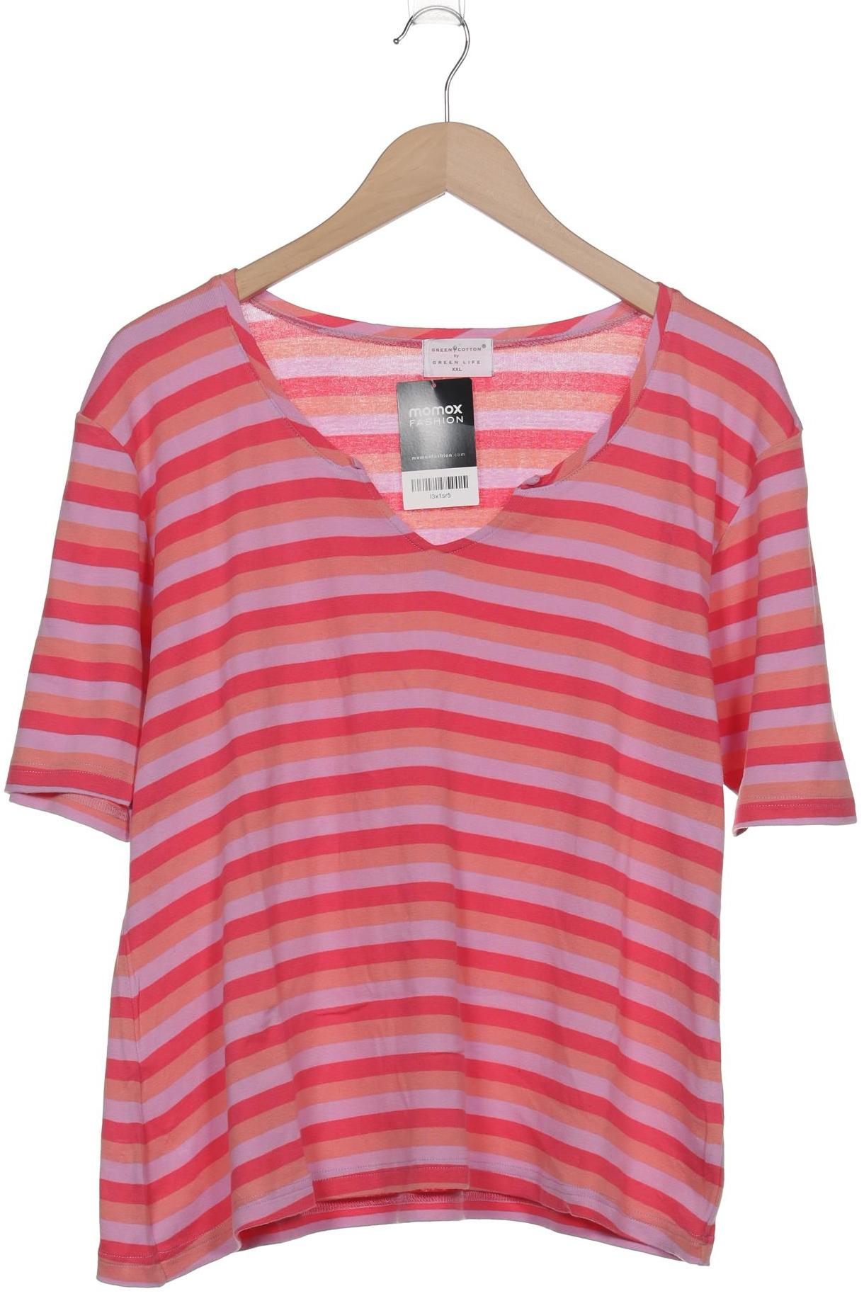 

Green Cotton Damen T-Shirt, pink, Gr. 46