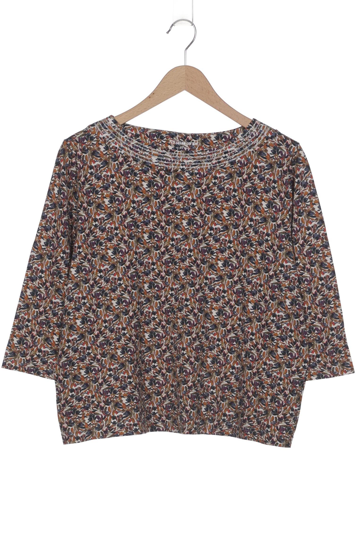 

Green Cotton Damen Langarmshirt, mehrfarbig, Gr. 44