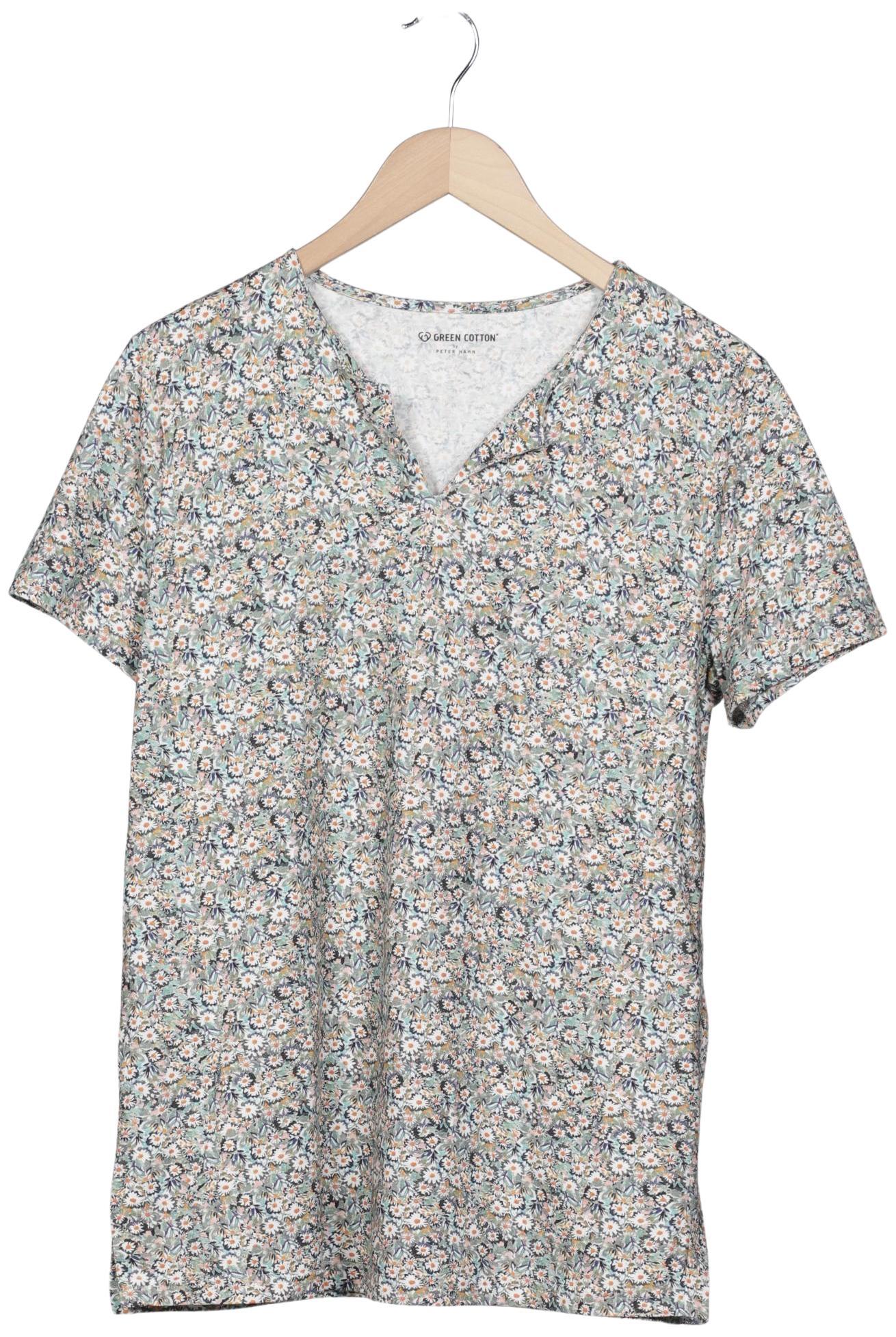 

Green Cotton Damen T-Shirt, mehrfarbig, Gr. 40