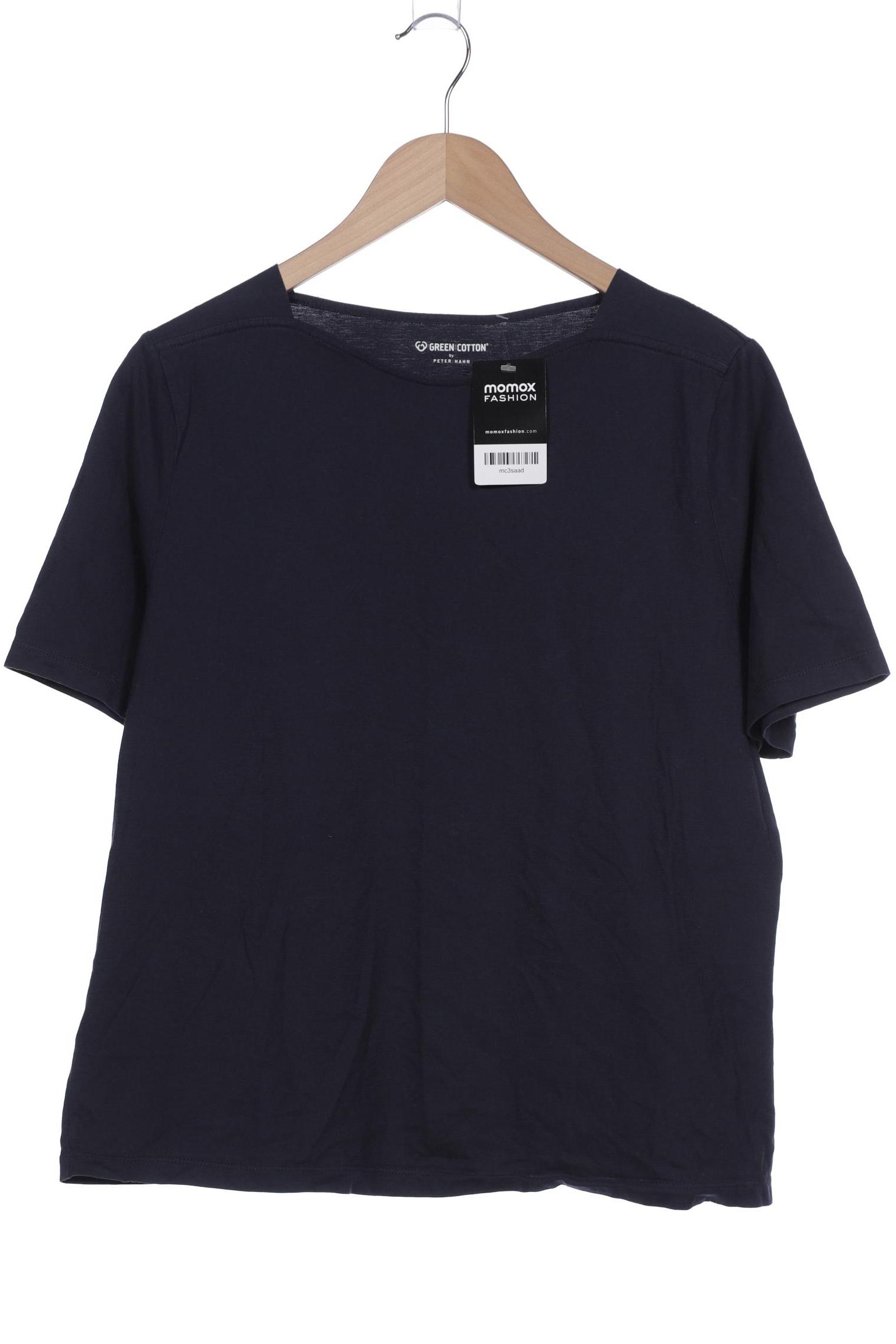

Green Cotton Damen T-Shirt, marineblau, Gr. 46