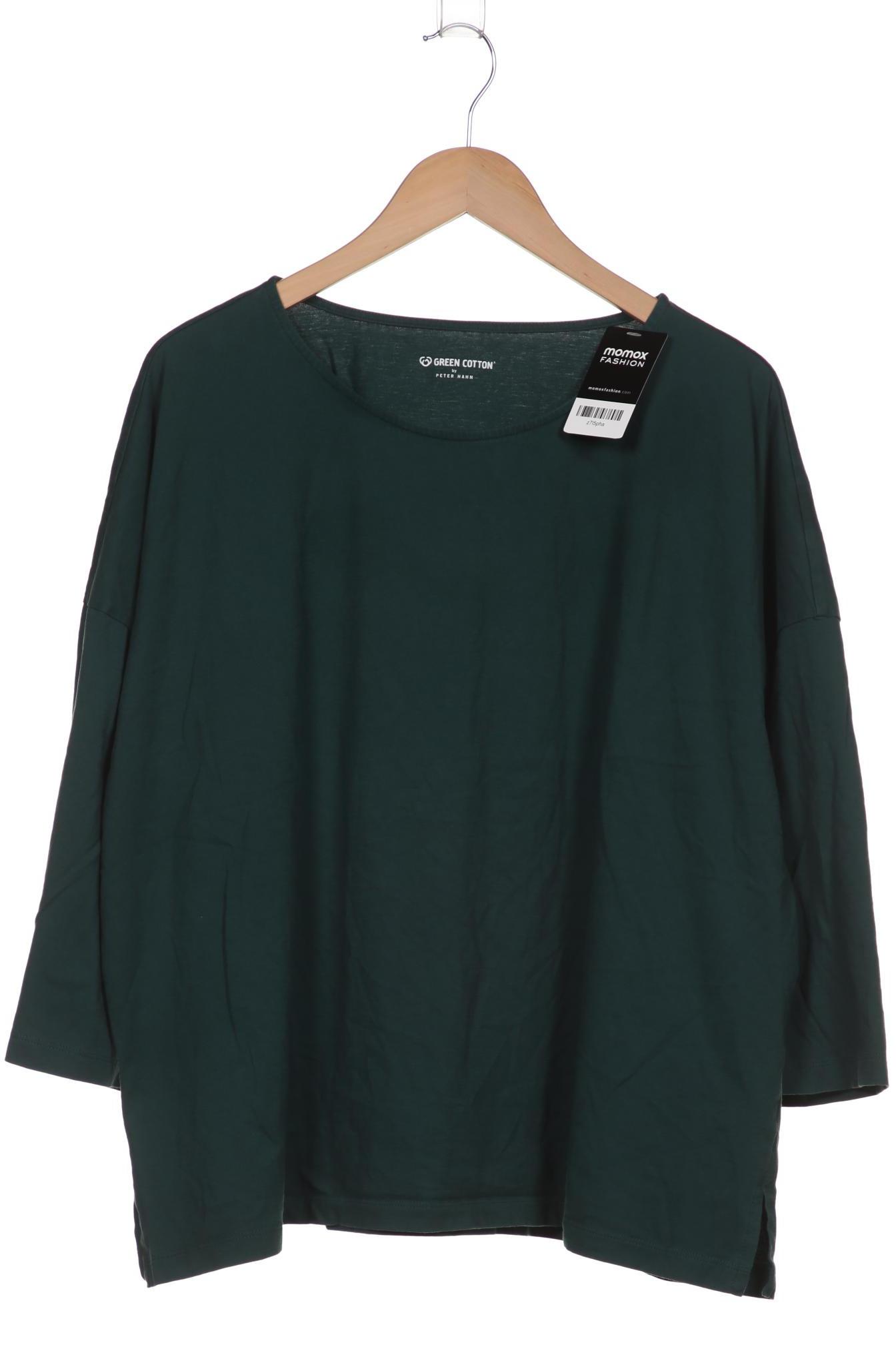 

GREEN COTTON Damen Langarmshirt, grün