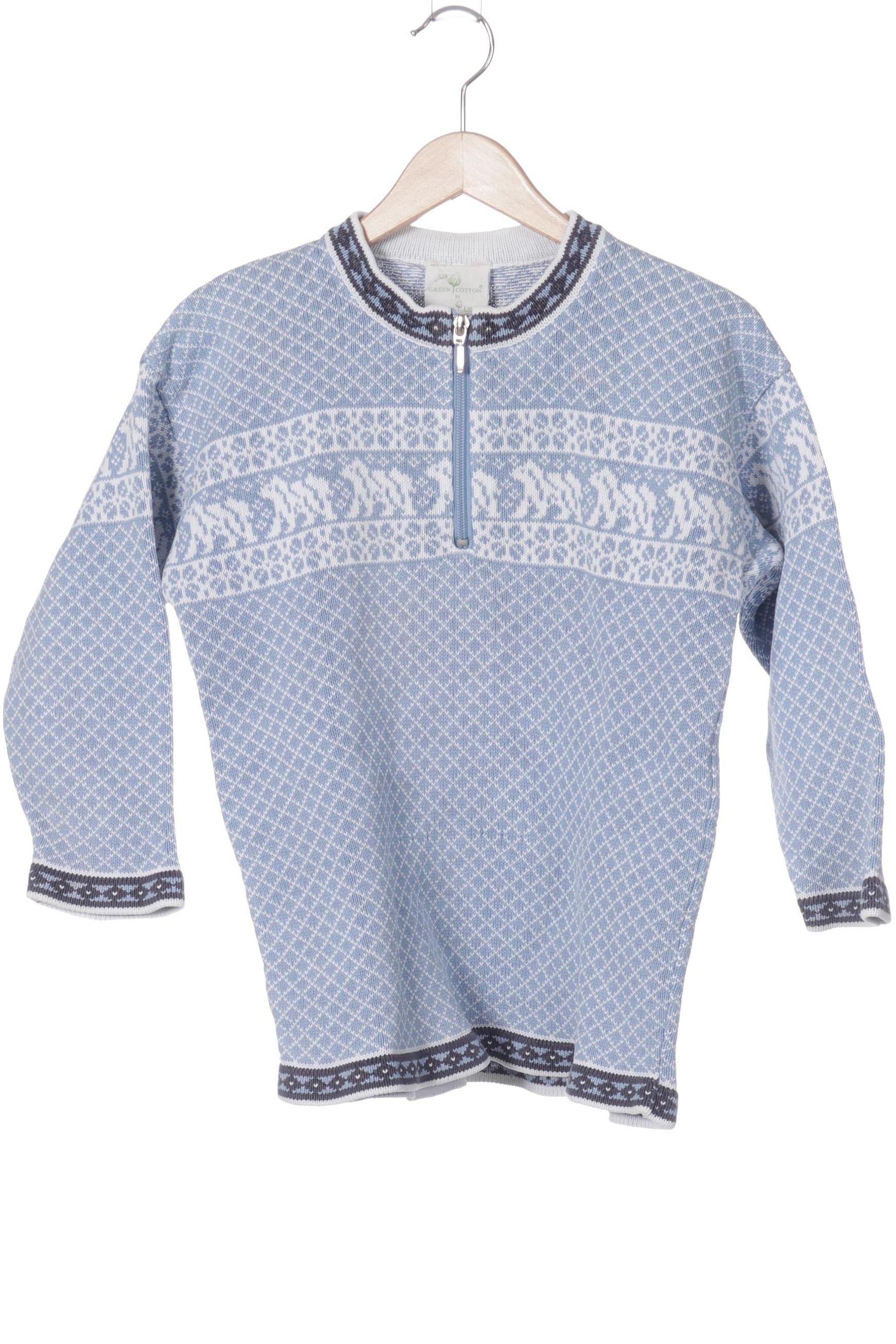 

Green Cotton Herren Pullover, blau, Gr. 152