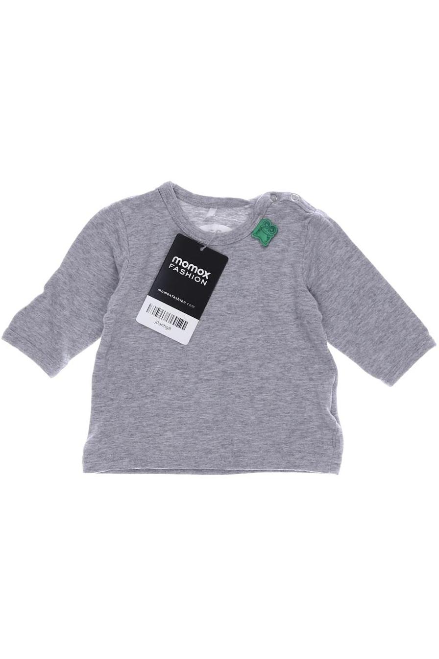 

GREEN COTTON Jungen Langarmshirt, grau
