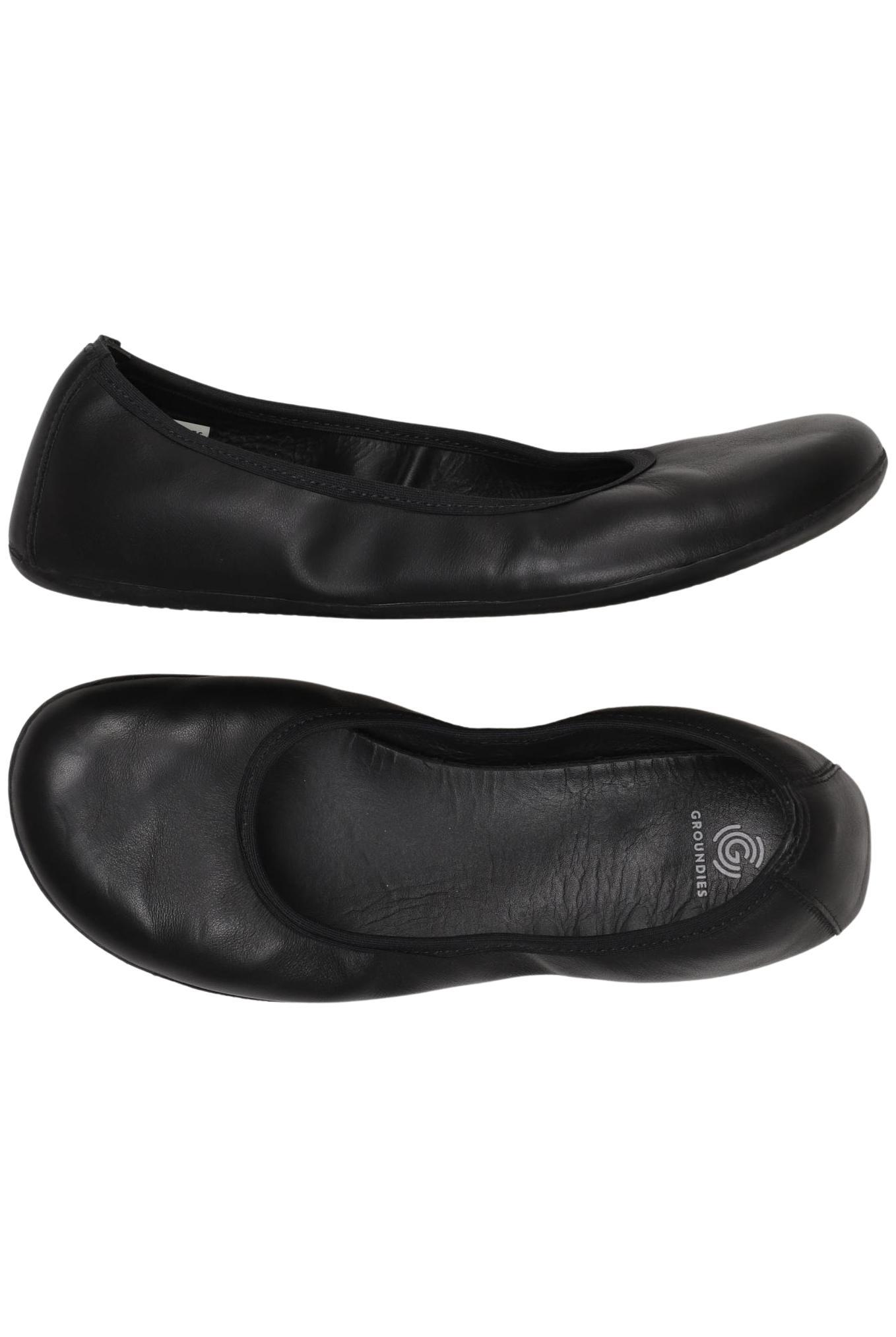 

Groundies Damen Ballerinas, schwarz, Gr. 38