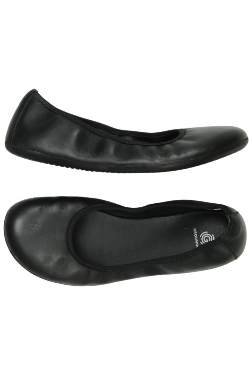 

Groundies Damen Ballerinas, schwarz, Gr. 38