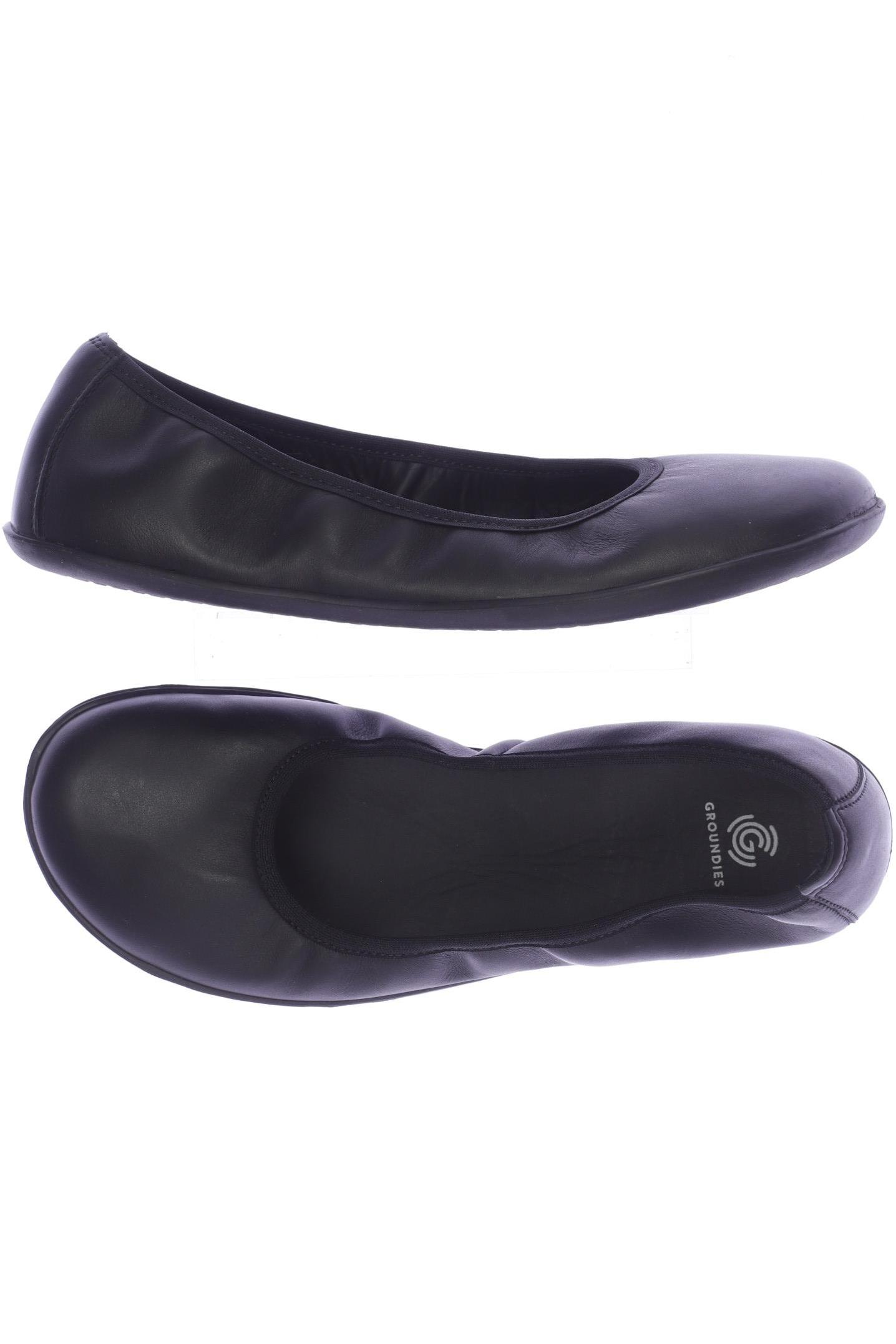 

Groundies Damen Ballerinas, schwarz, Gr. 38