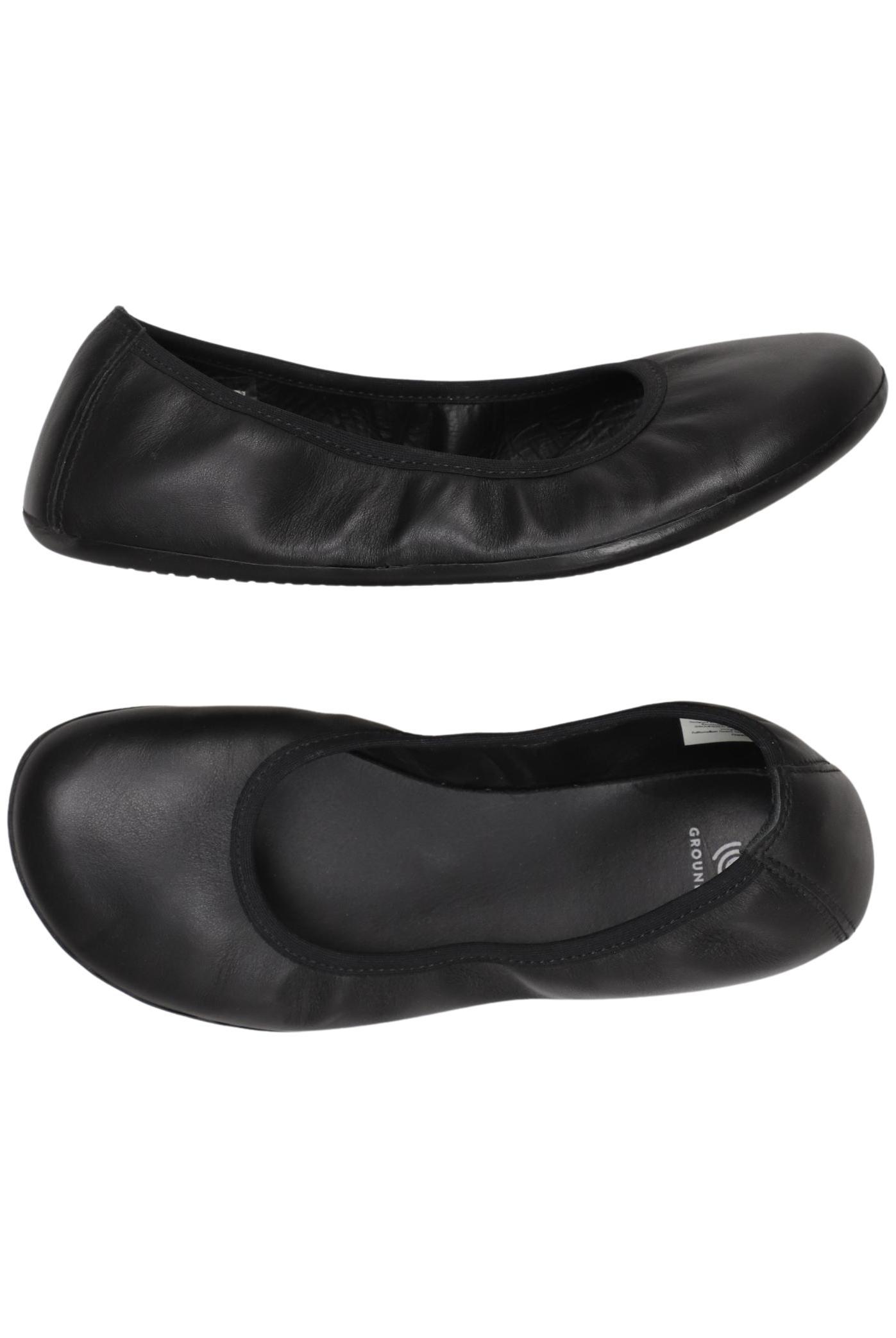 

Groundies Damen Ballerinas, schwarz, Gr. 36