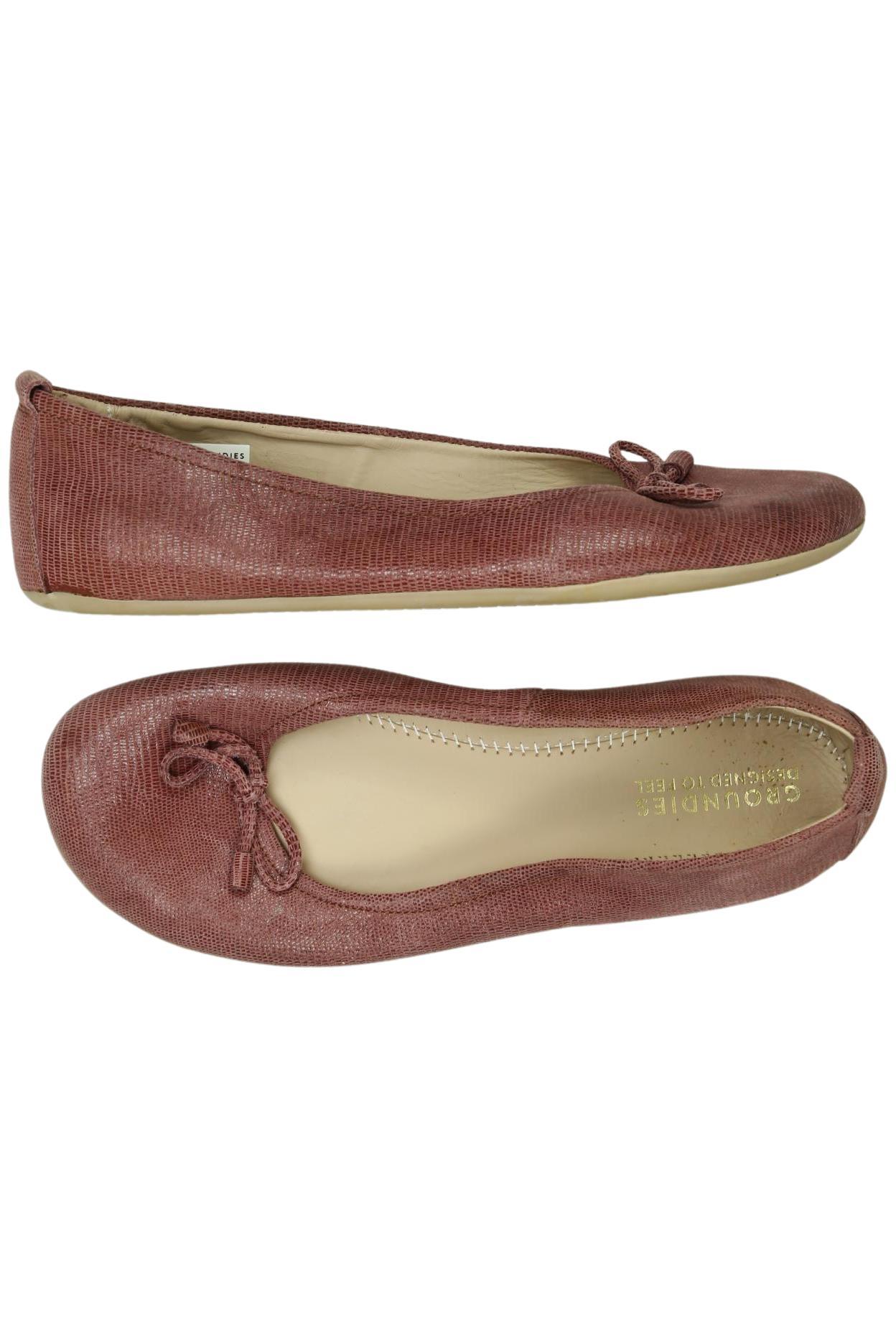 

Groundies Damen Ballerinas, rot, Gr. 41