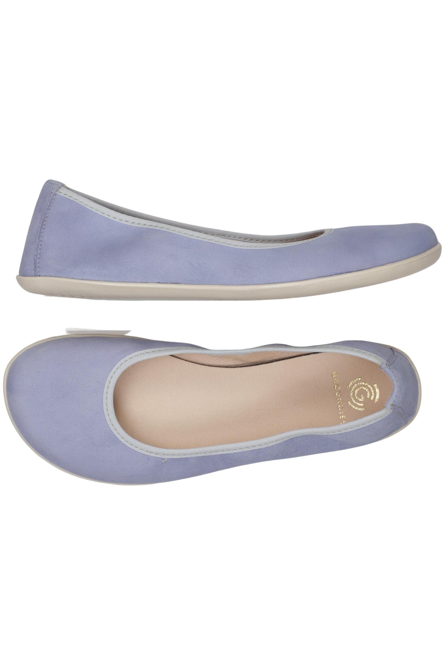

Groundies Damen Ballerinas, blau, Gr. 38