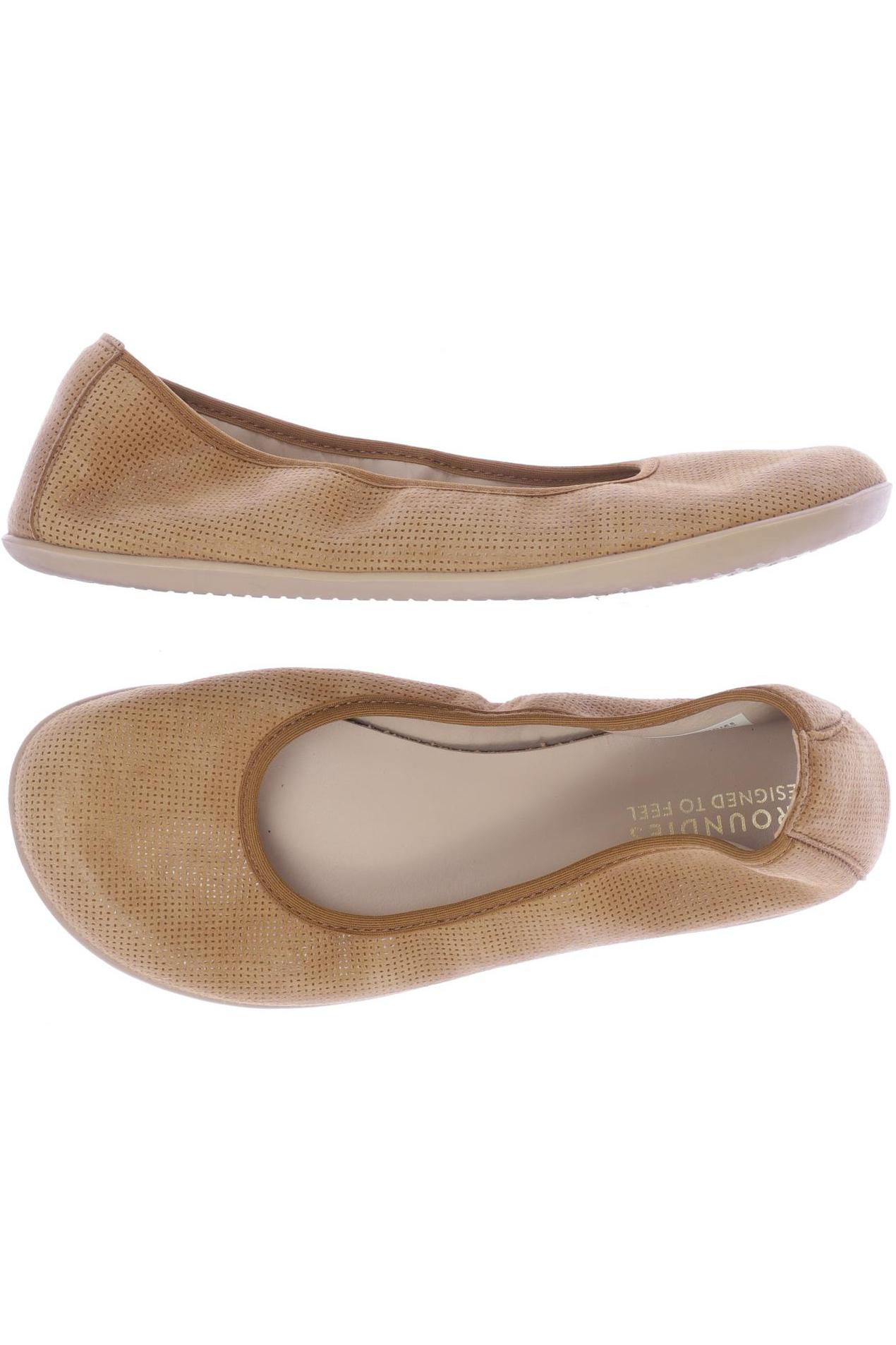 

Groundies Damen Ballerinas, beige, Gr. 39