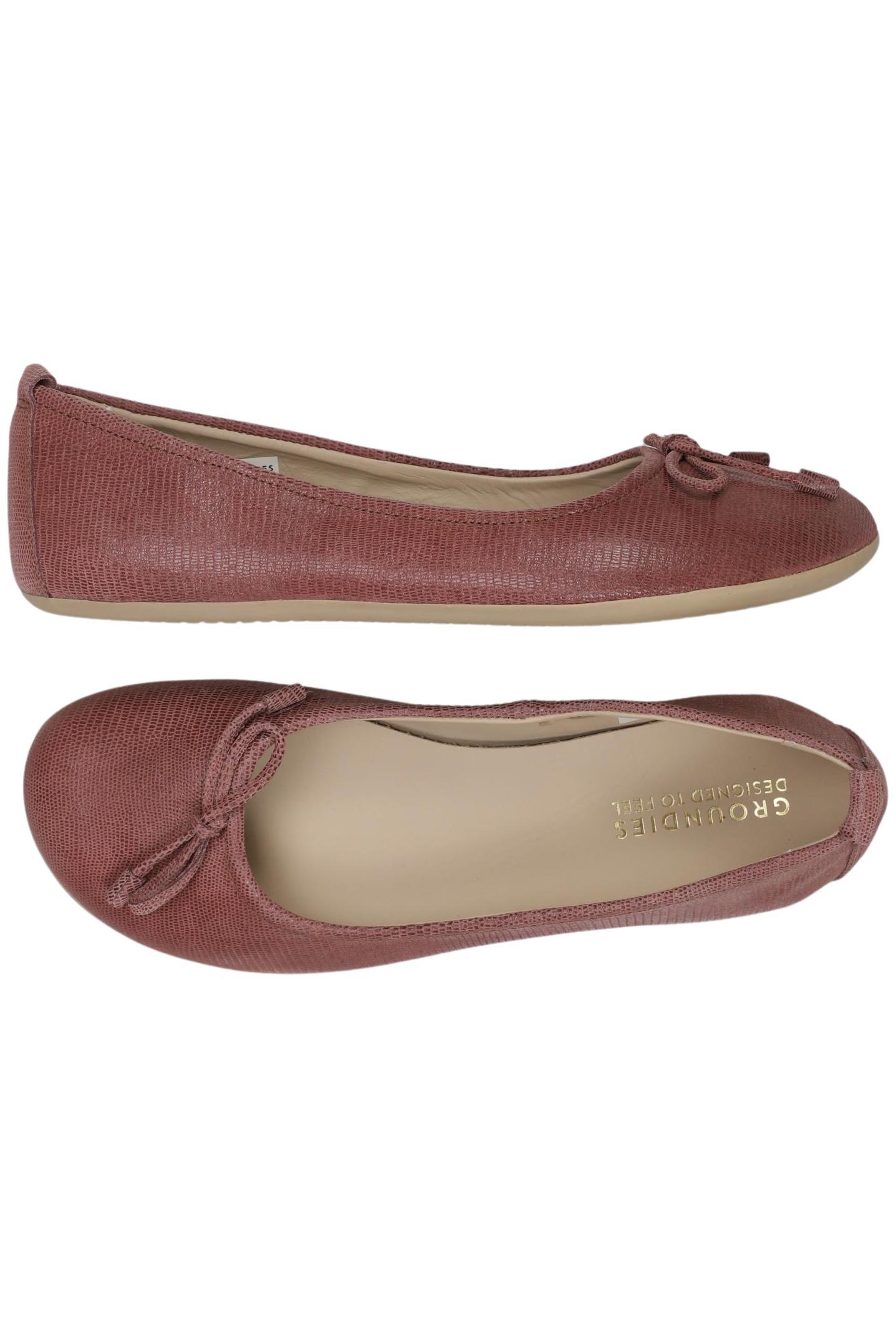 

Groundies Damen Ballerinas, braun, Gr. 39