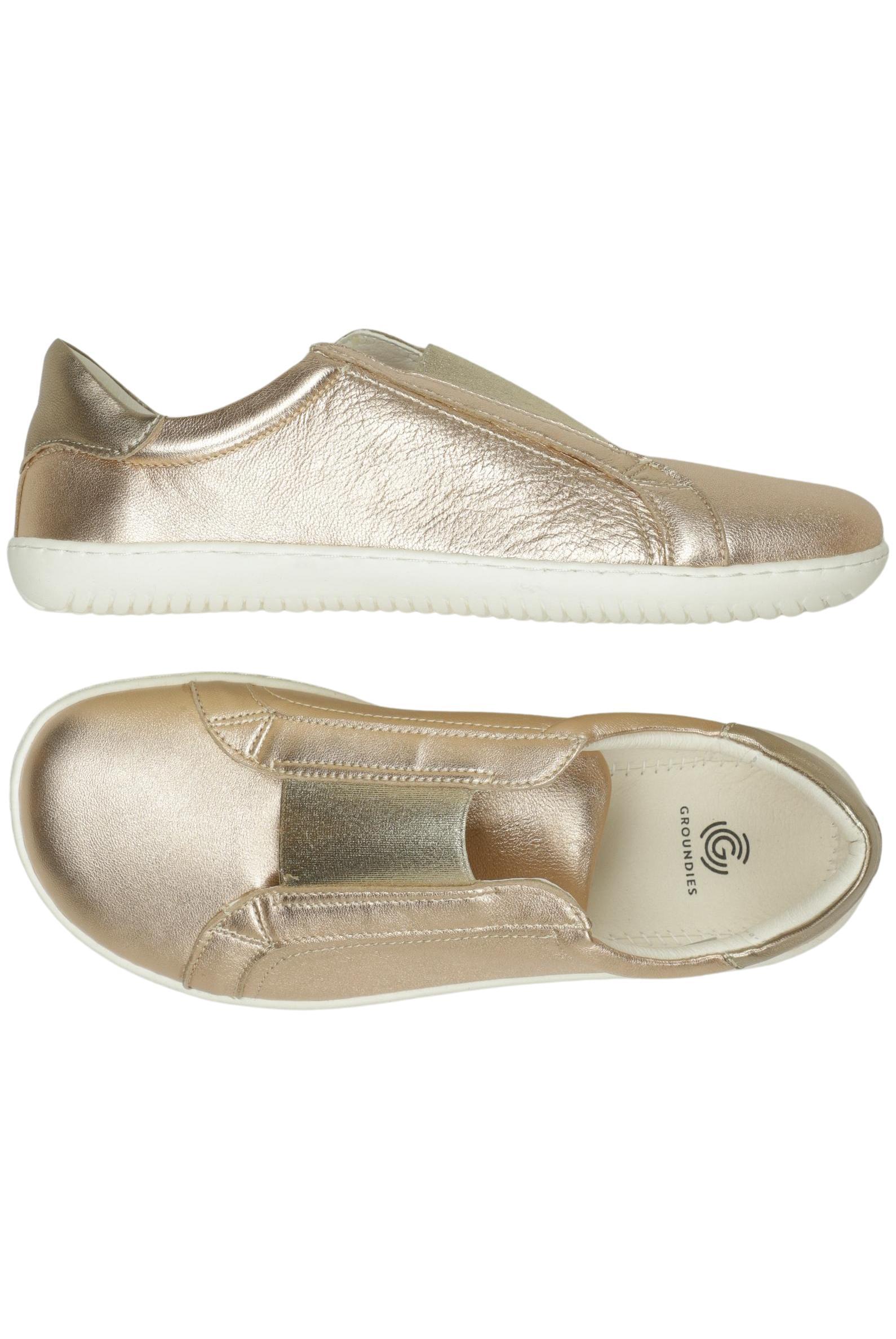 

Groundies Damen Halbschuh, beige, Gr. 37