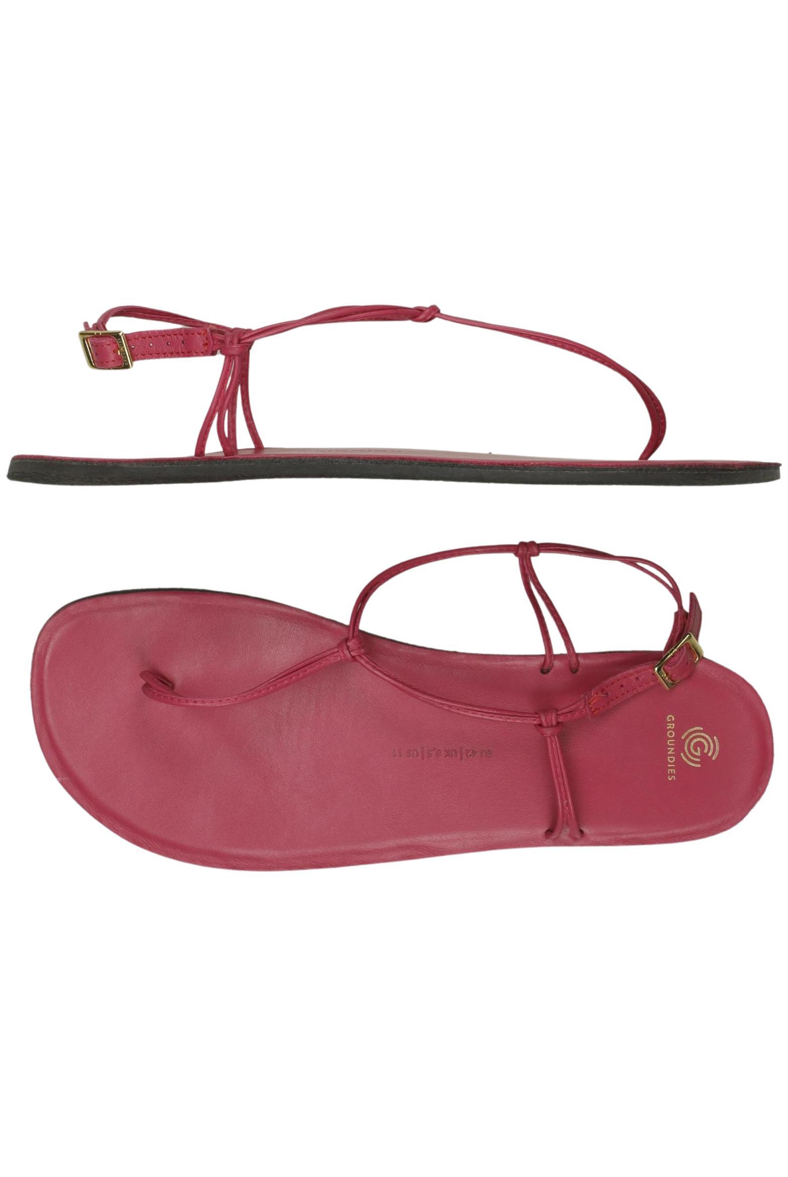 

Groundies Damen Sandale, pink, Gr. 42