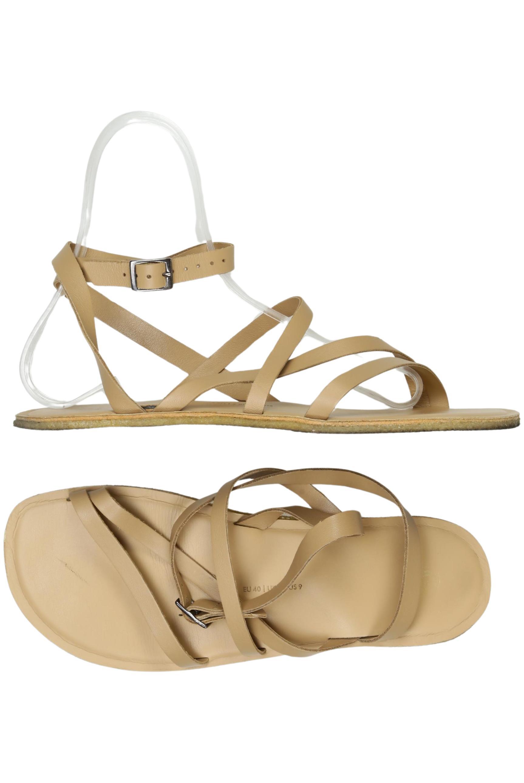 

Groundies Damen Sandale, beige, Gr. 40