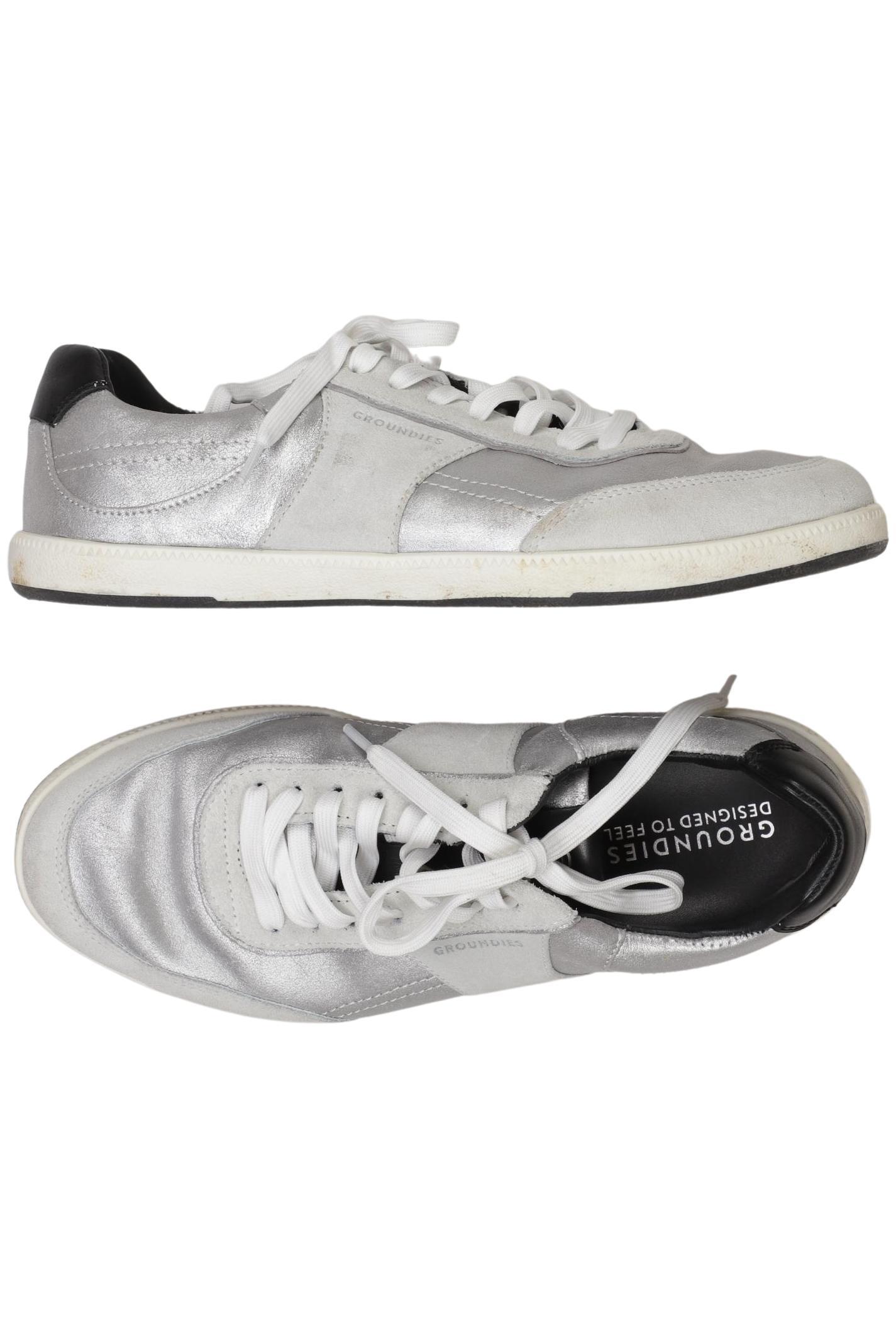 

Groundies Damen Sneakers, silber, Gr. 39