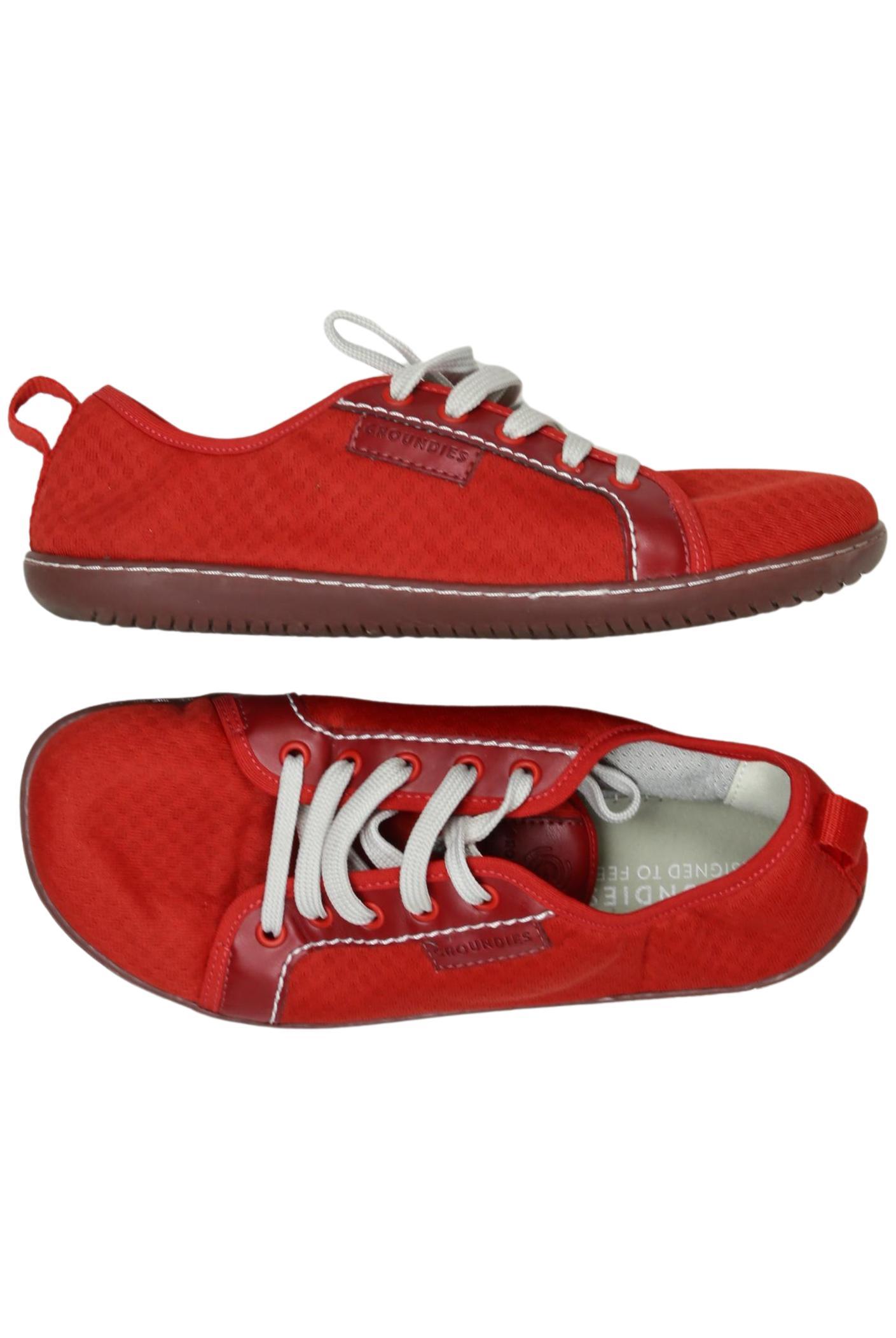 

Groundies Damen Sneakers, rot, Gr. 38