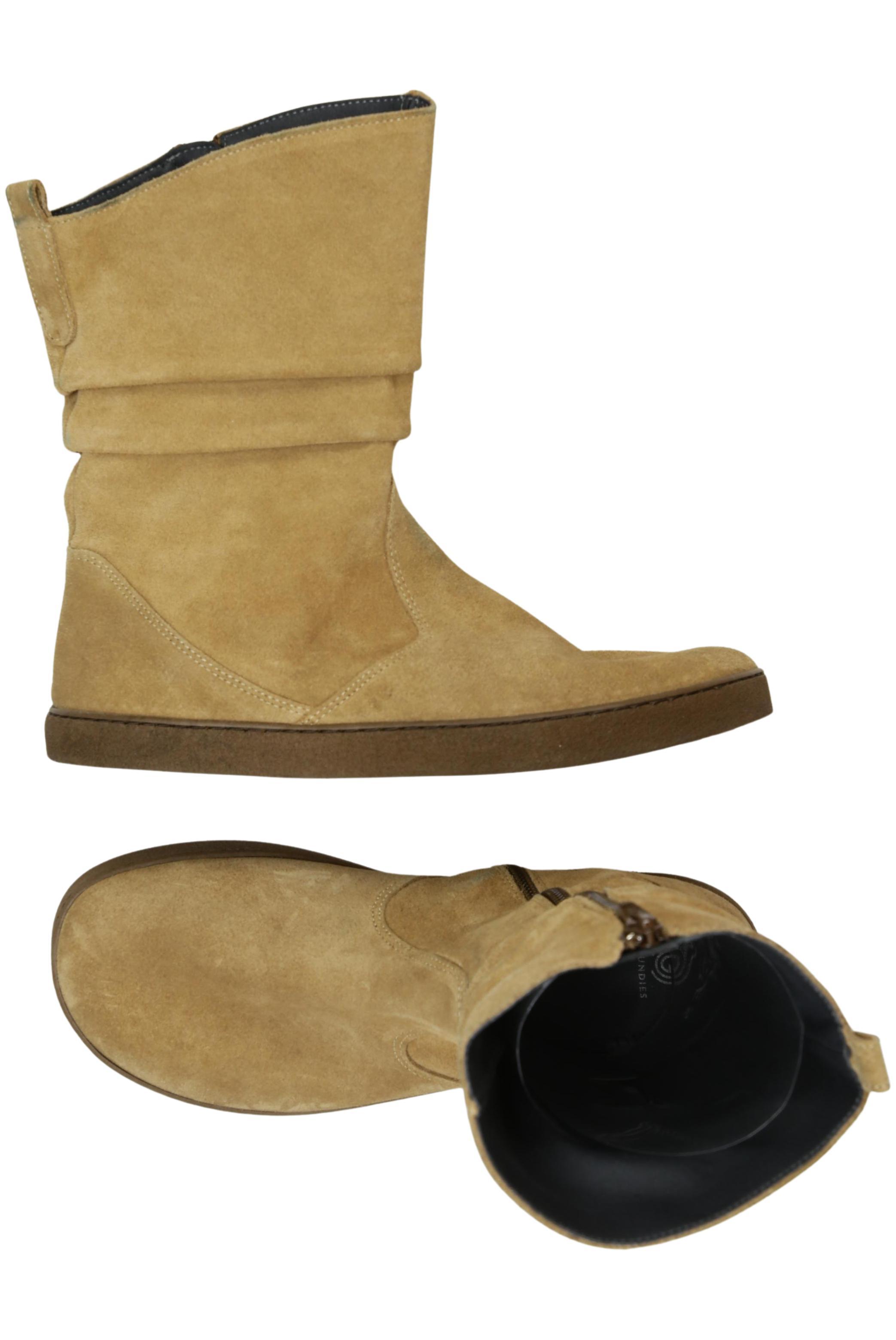 

Groundies Damen Stiefel, beige, Gr. 40