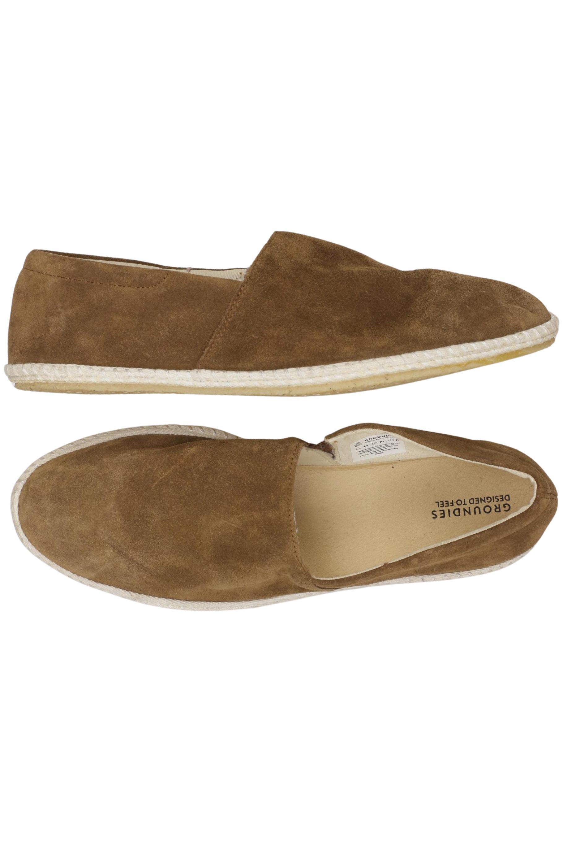 

Groundies Herren Halbschuh, braun, Gr. 44