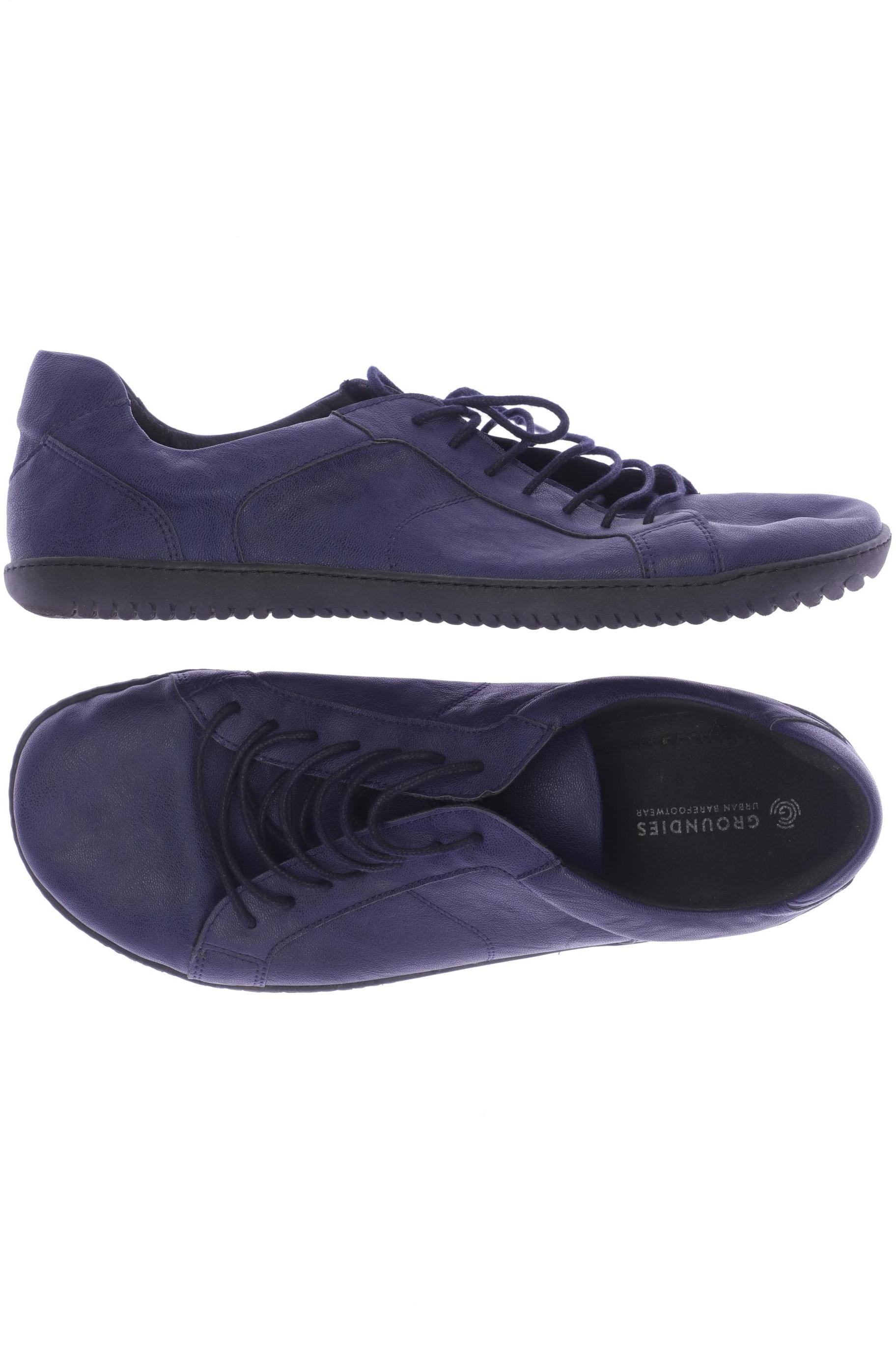 

Groundies Herren Halbschuh, blau, Gr. 46