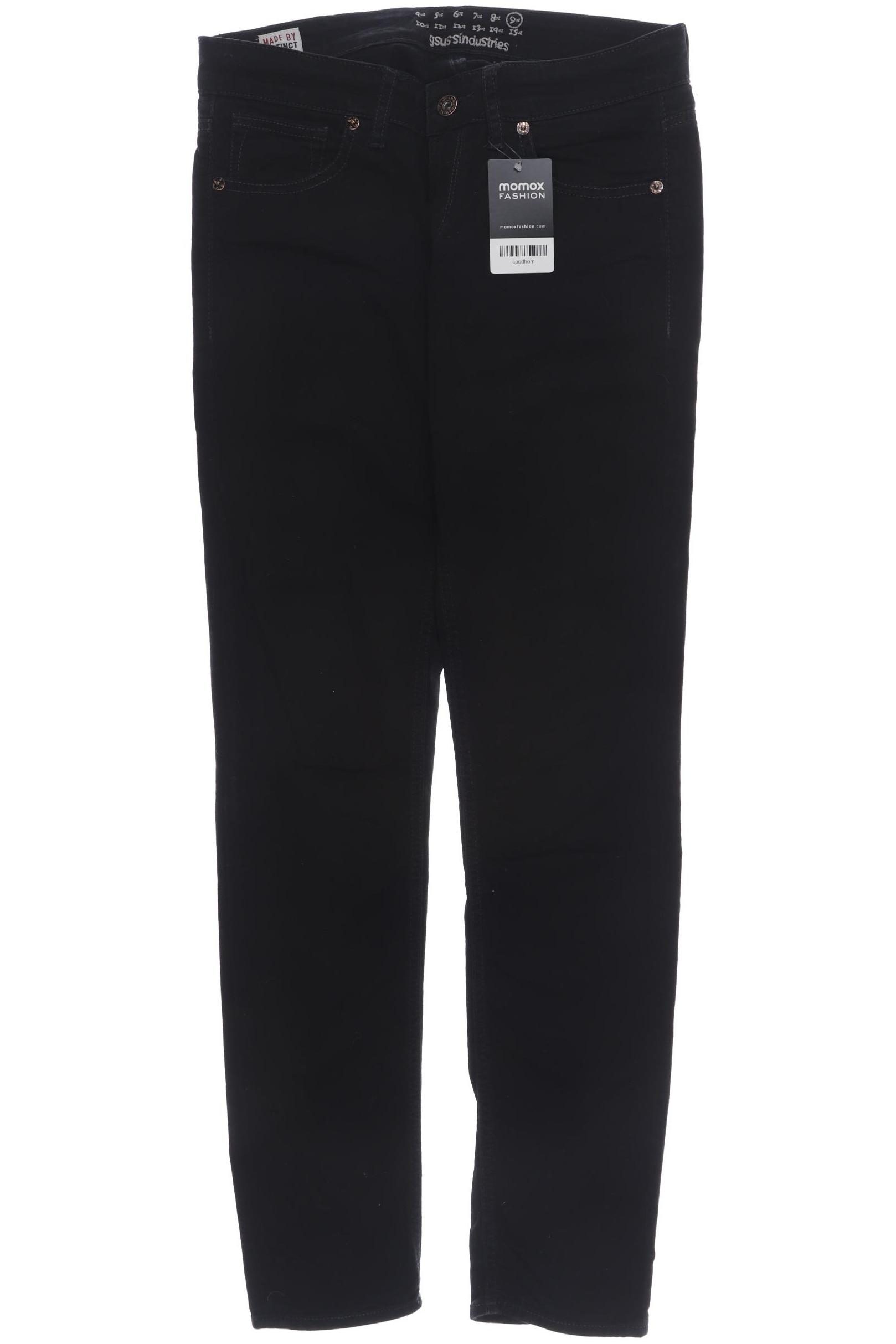 

gsus Damen Jeans, schwarz, Gr. 30