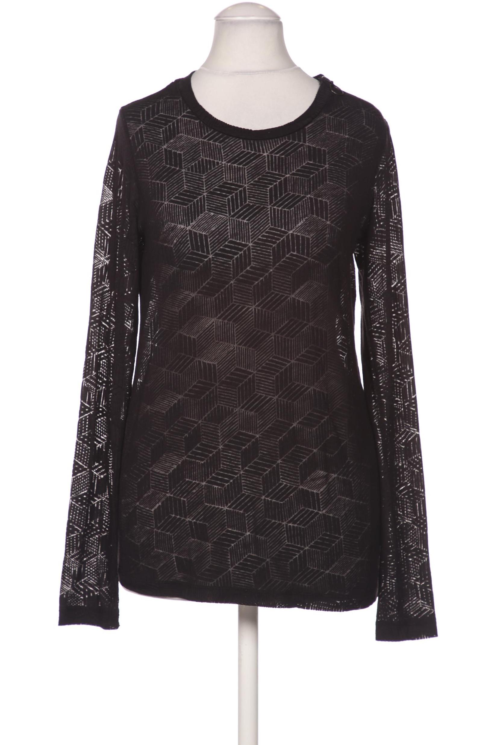 

gsus Damen Langarmshirt, schwarz, Gr. 36