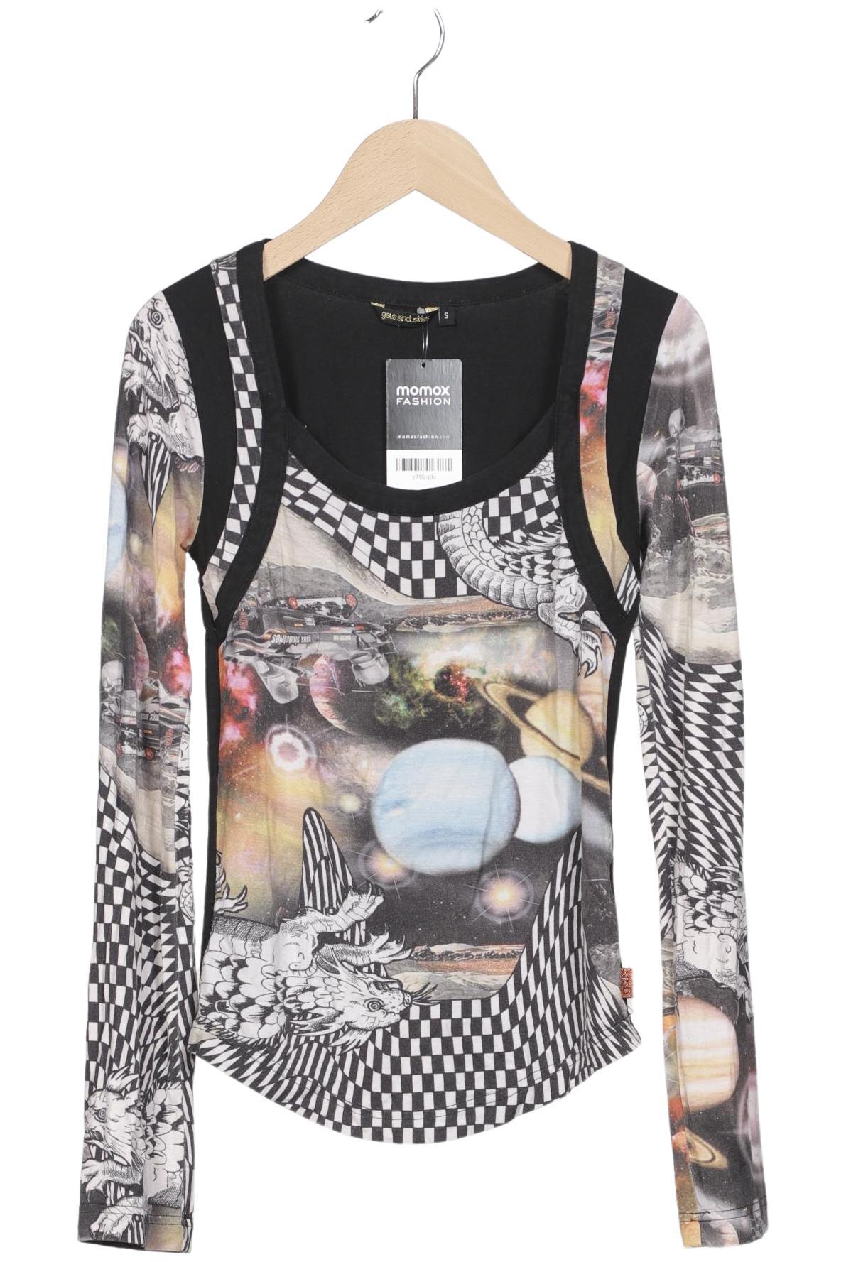 

gsus Damen Langarmshirt, schwarz, Gr. 36