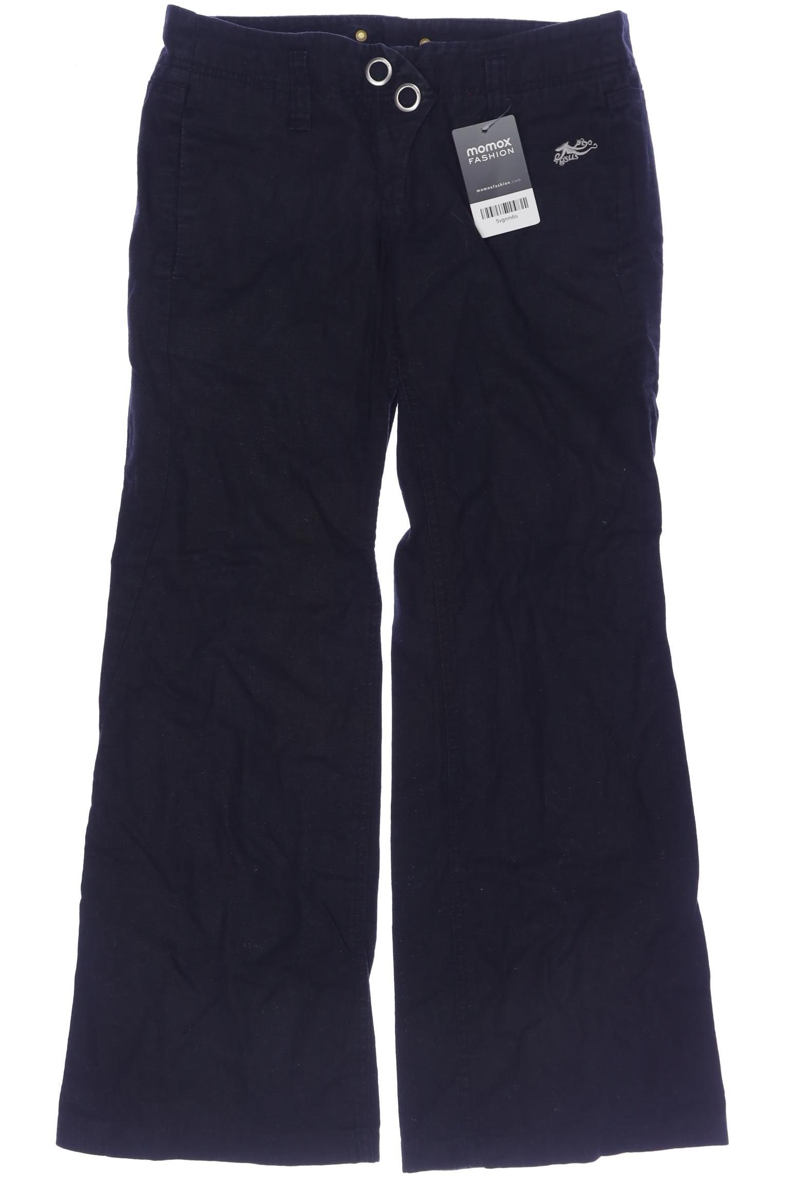 

gsus Damen Stoffhose, schwarz, Gr. 27