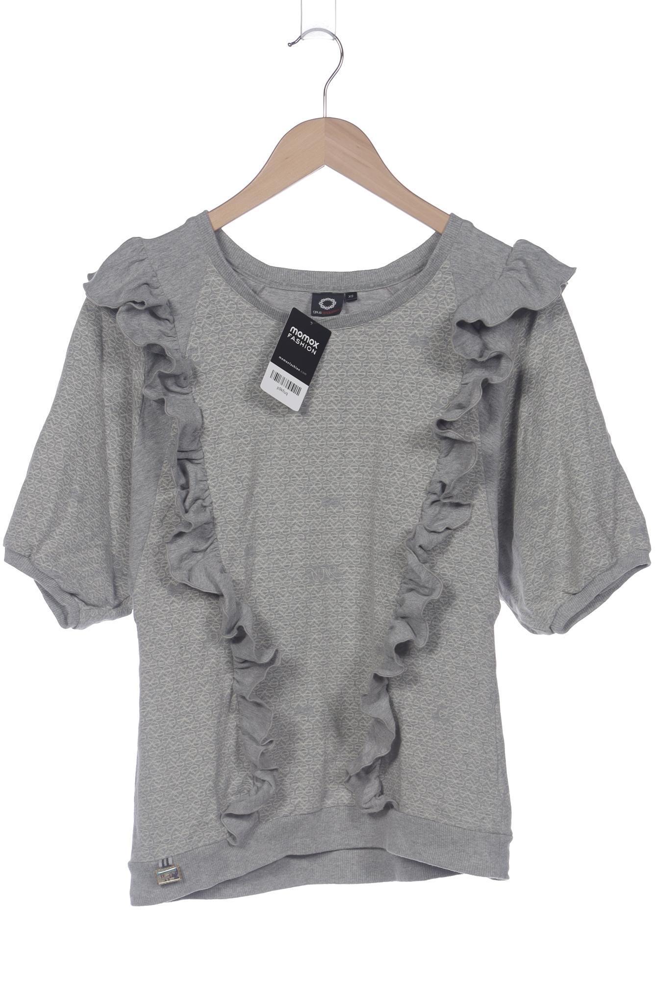 

gsus Damen Sweatshirt, grau, Gr. 34