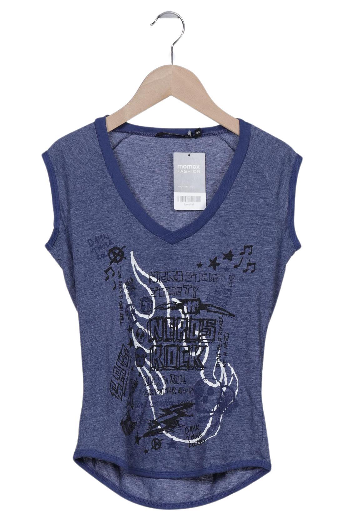 

gsus Damen T-Shirt, marineblau, Gr. 34
