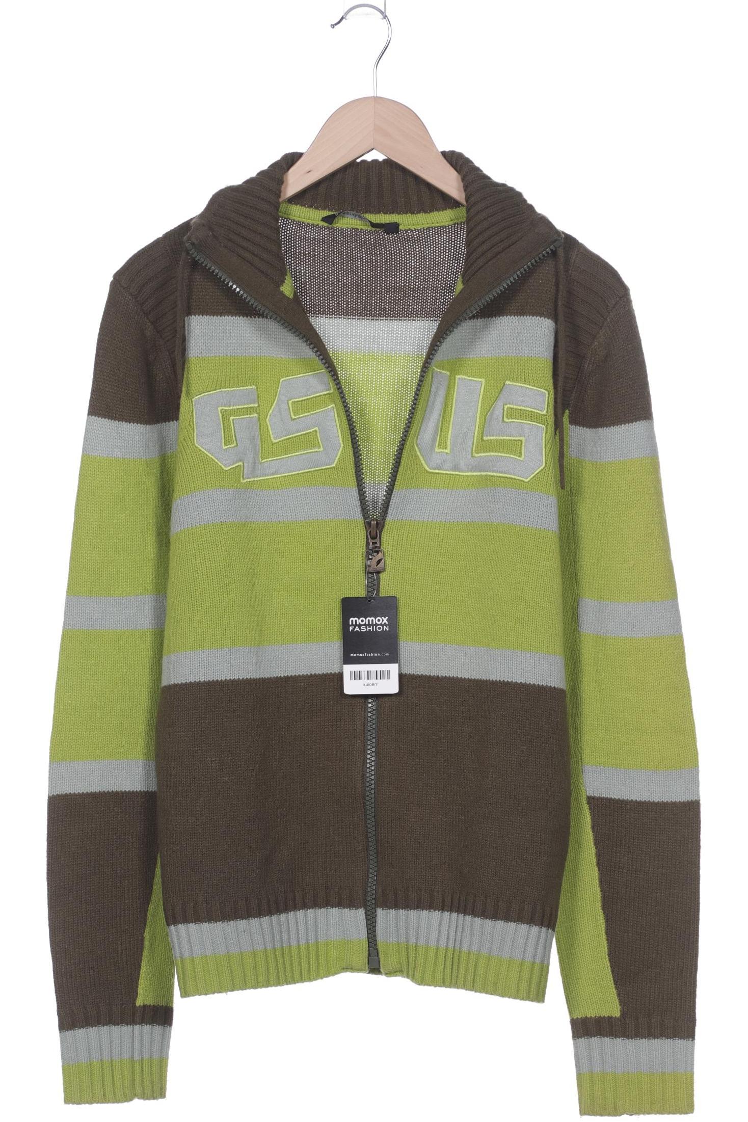 

gsus Herren Strickjacke, grün, Gr. 52