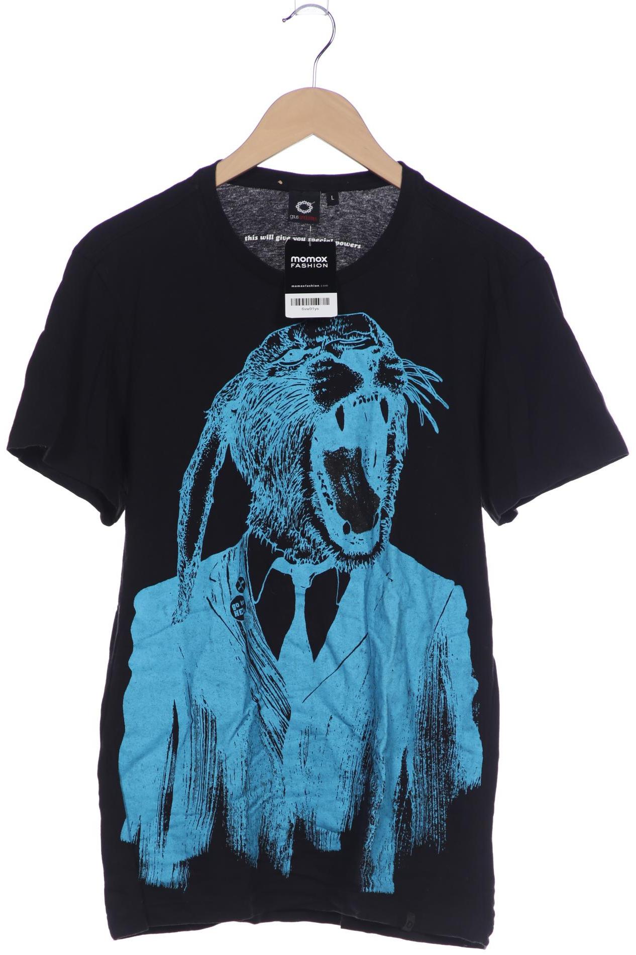 

gsus Herren T-Shirt, schwarz, Gr. 52
