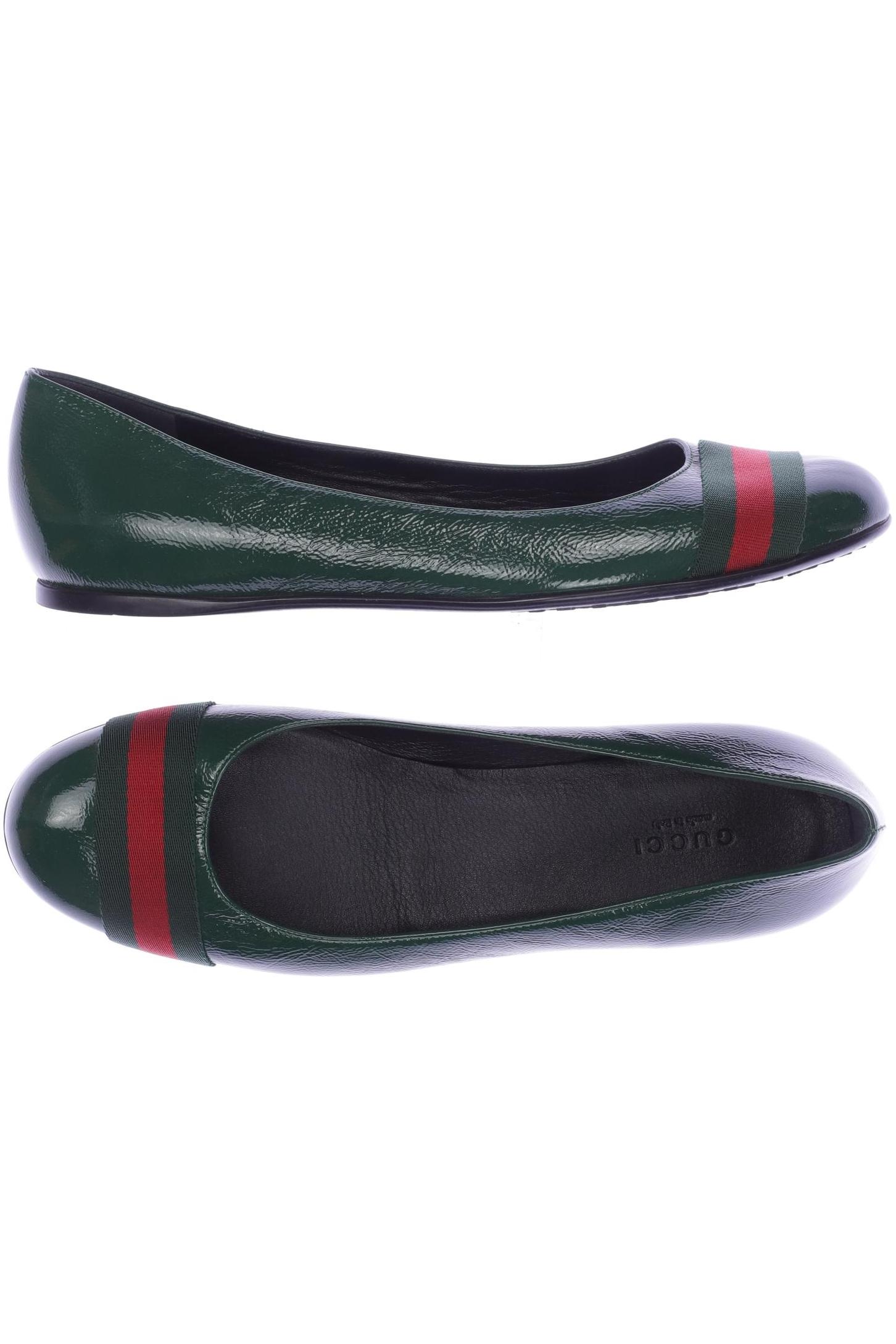 

Gucci Damen Ballerinas, grün, Gr. 37.5