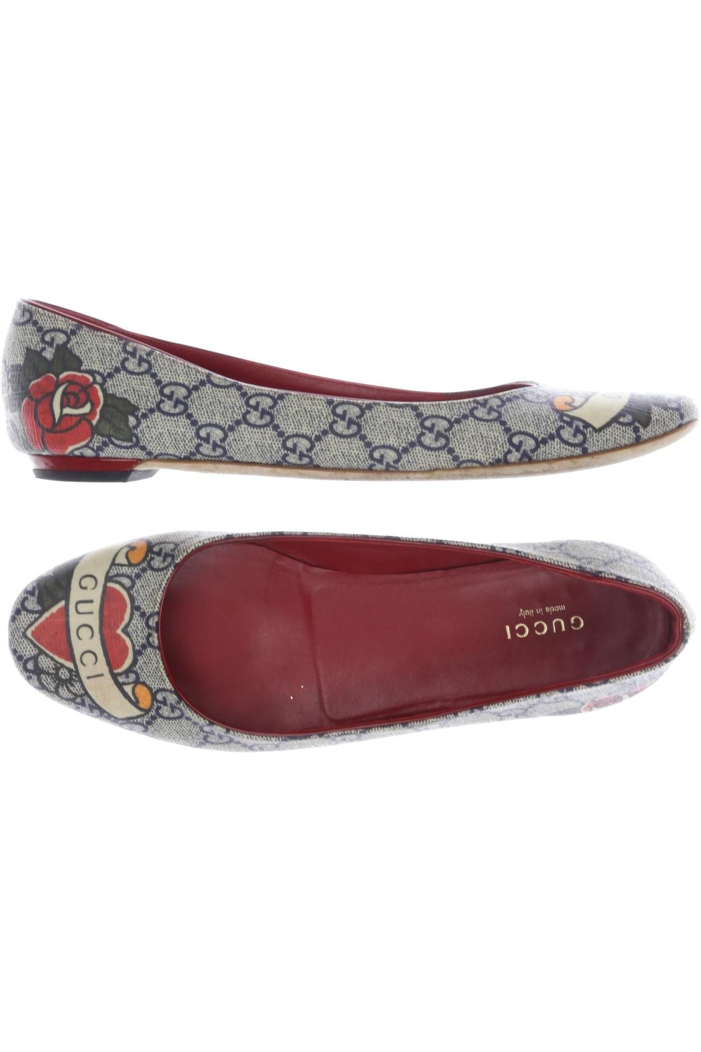 

Gucci Damen Ballerinas, grau, Gr. 38