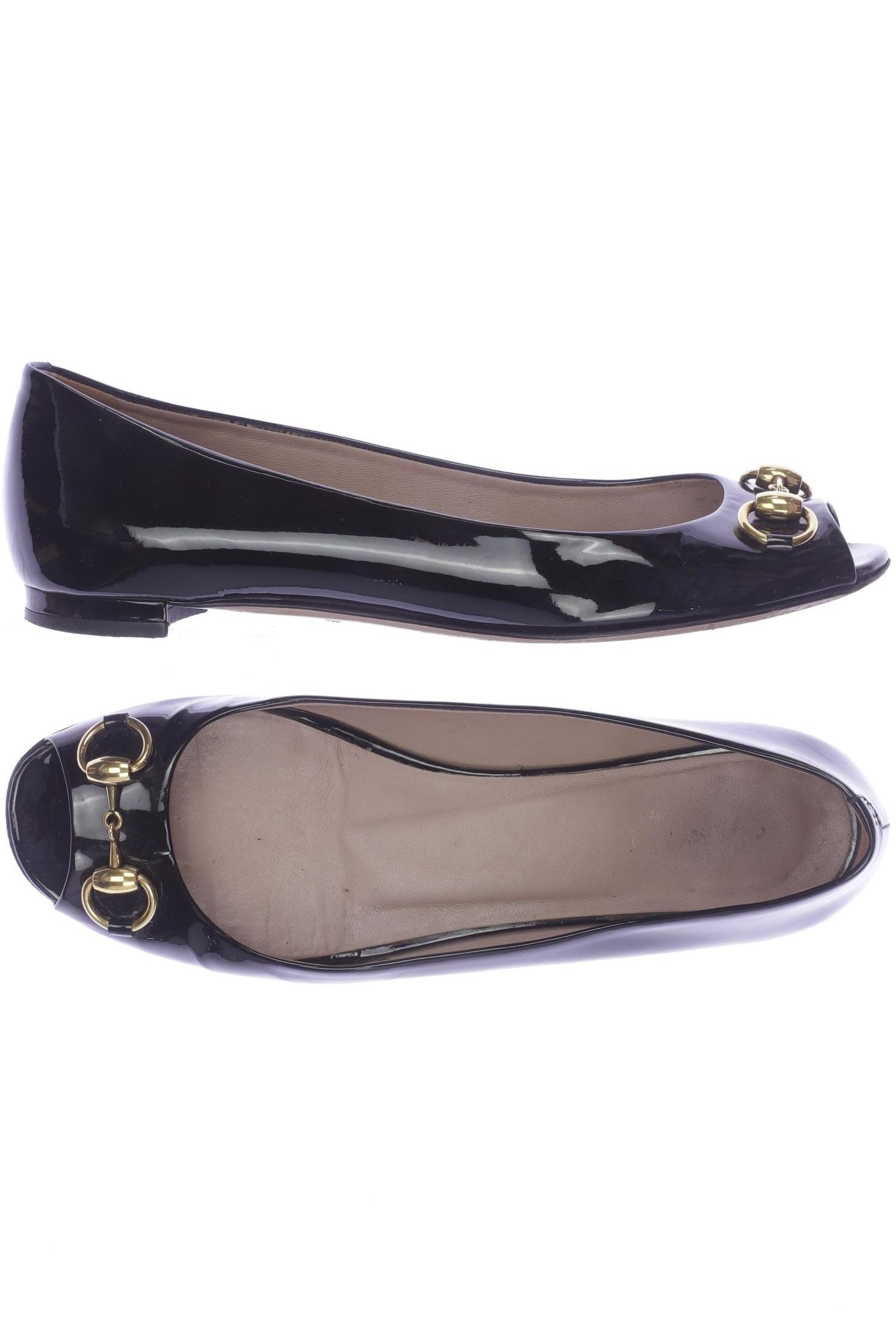 

Gucci Damen Ballerinas, schwarz, Gr. 38