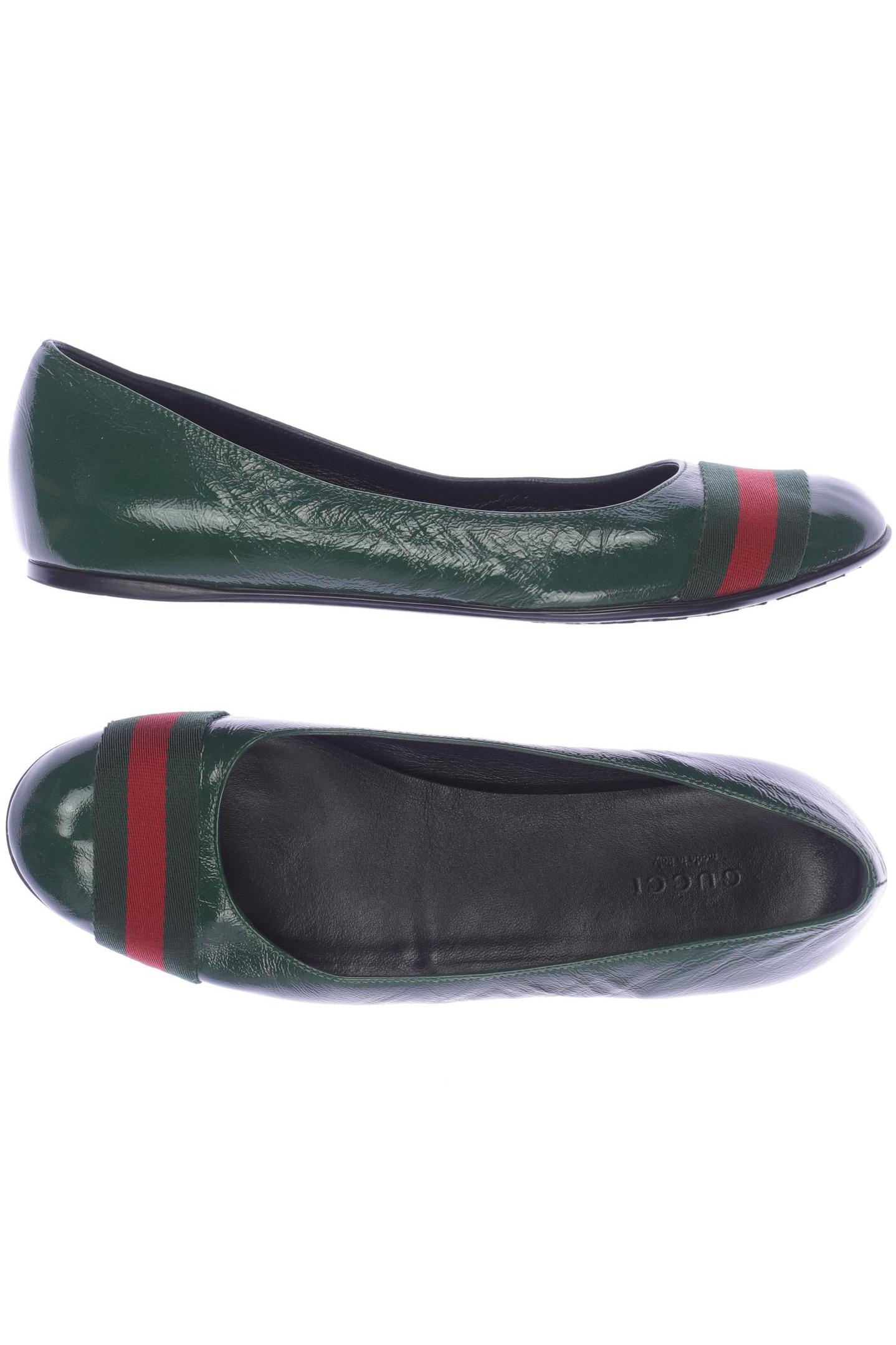 

Gucci Damen Ballerinas, grün, Gr. 36