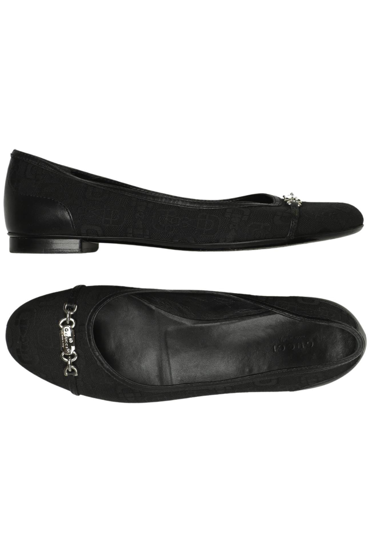 

Gucci Damen Ballerinas, schwarz, Gr. 38.5