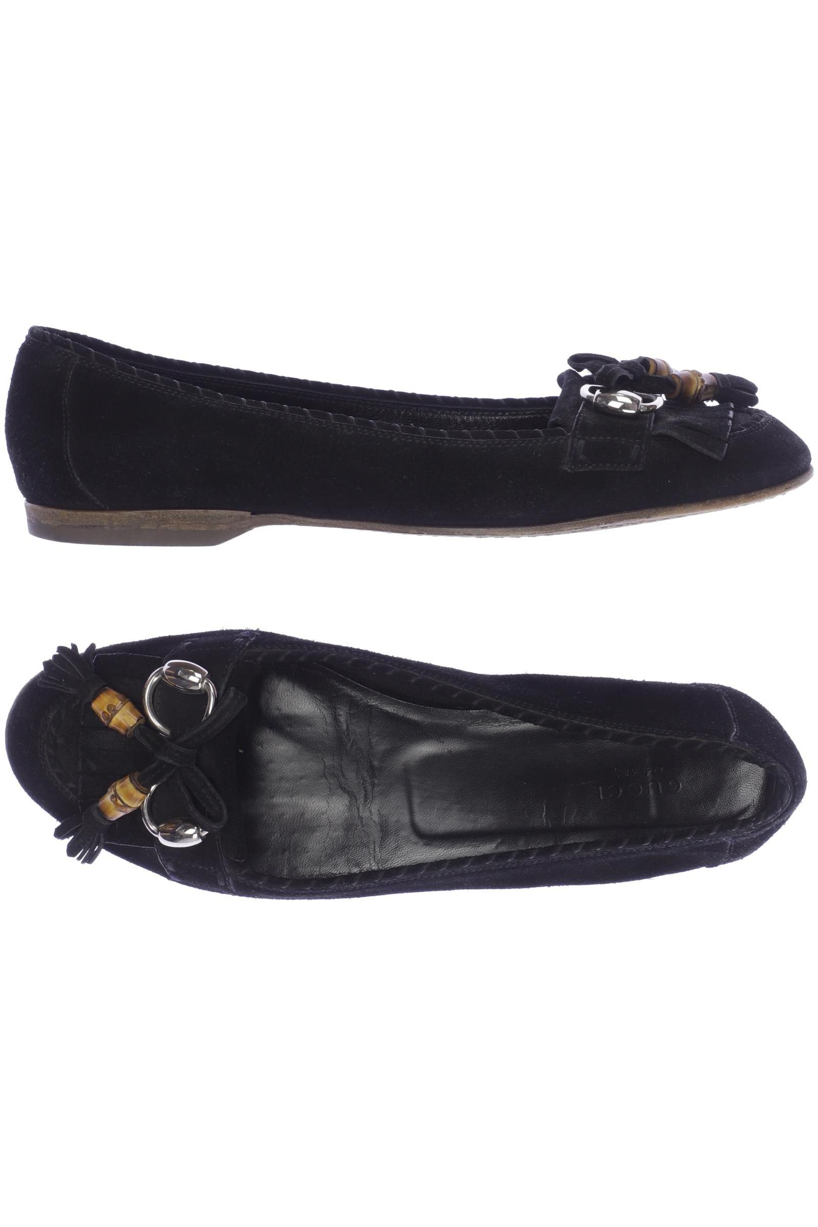 

Gucci Damen Ballerinas, schwarz, Gr. 40.5