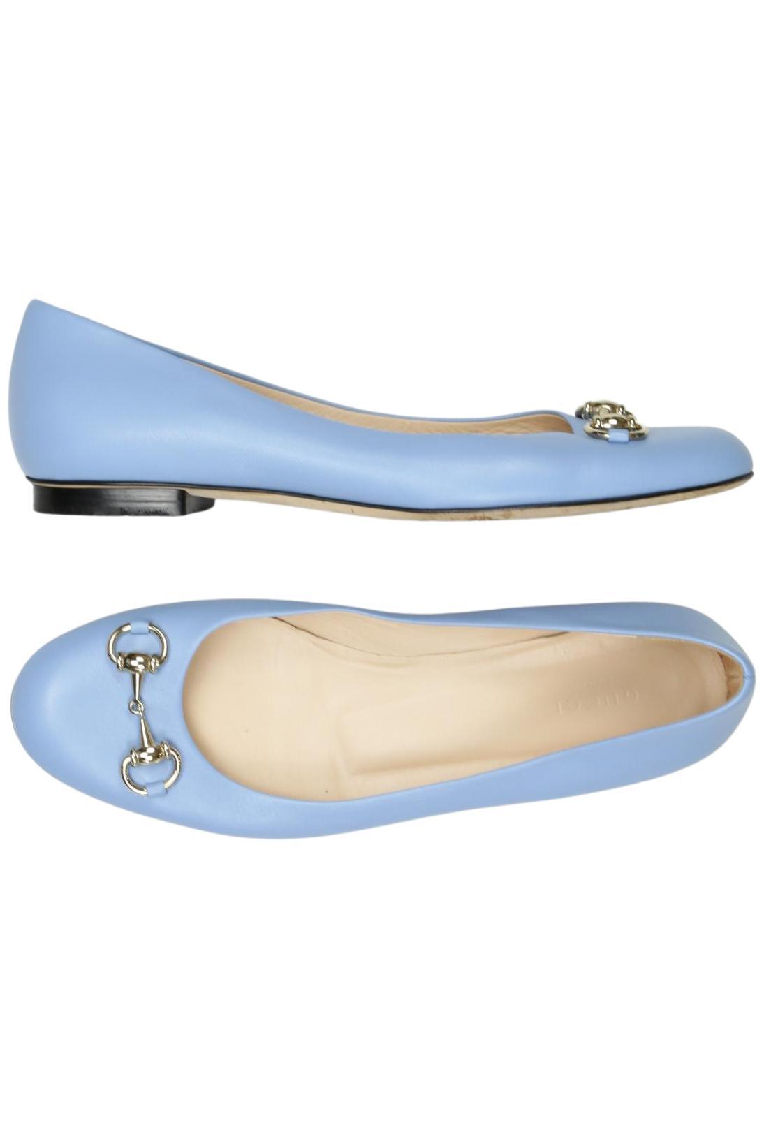 

Gucci Damen Ballerinas, blau, Gr. 39.5