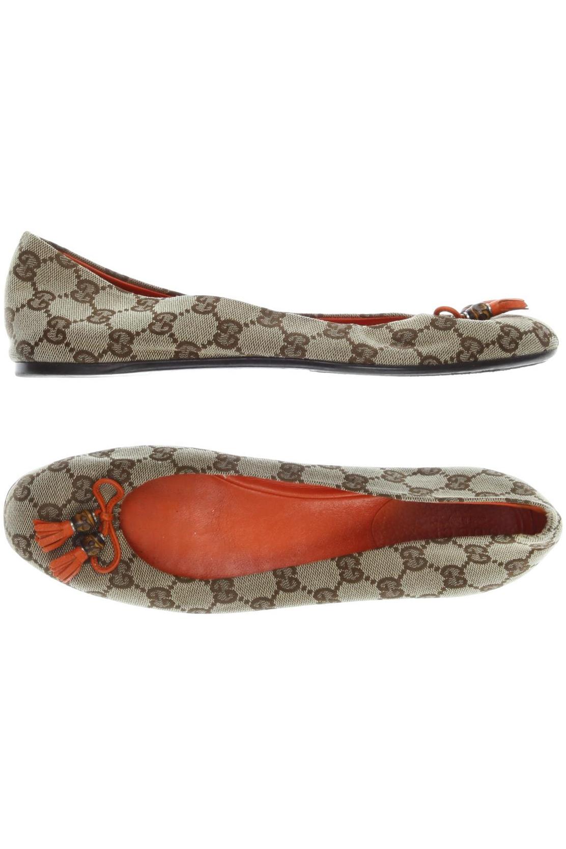 

Gucci Damen Ballerinas, beige, Gr. 38