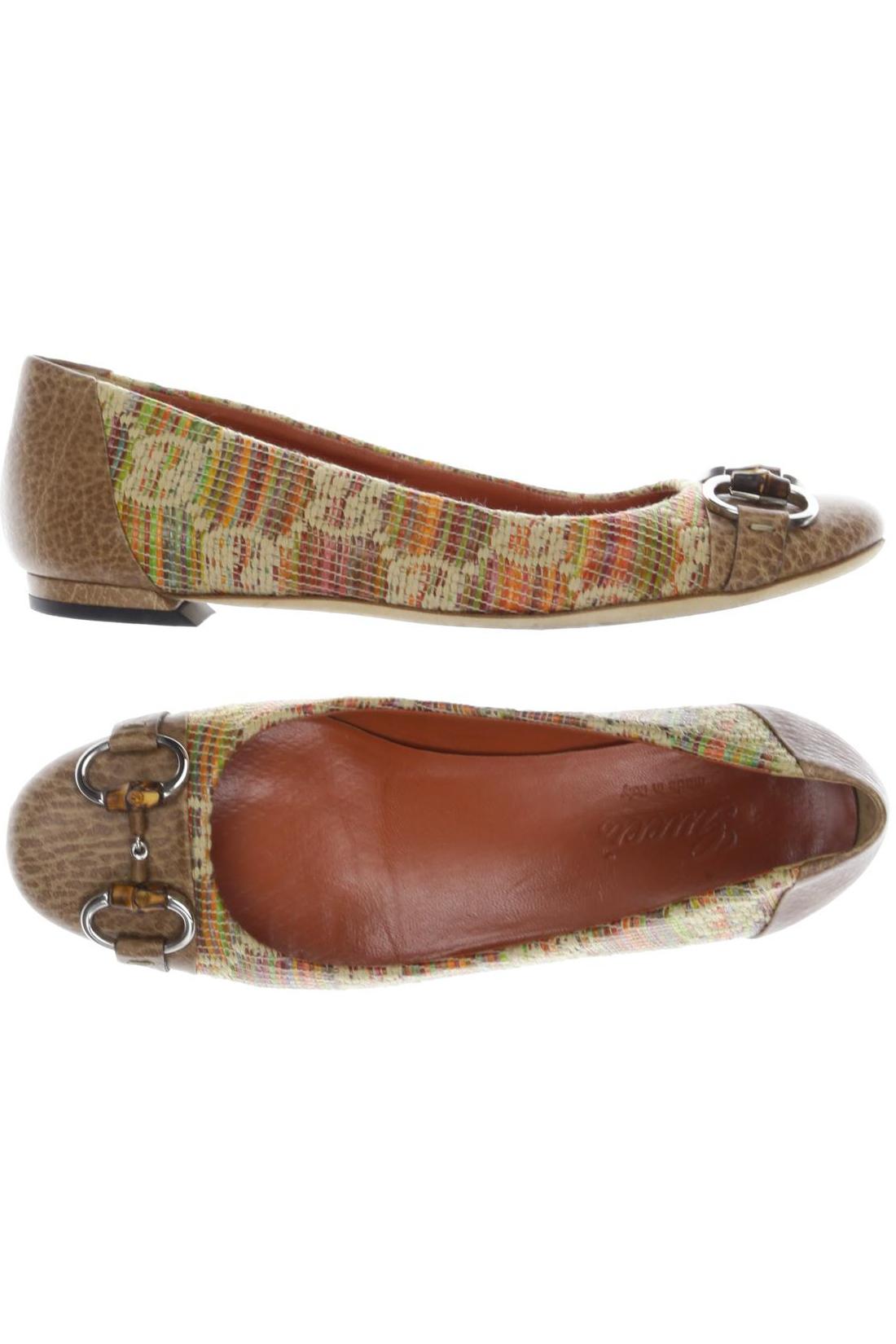 

Gucci Damen Ballerinas, beige, Gr. 36